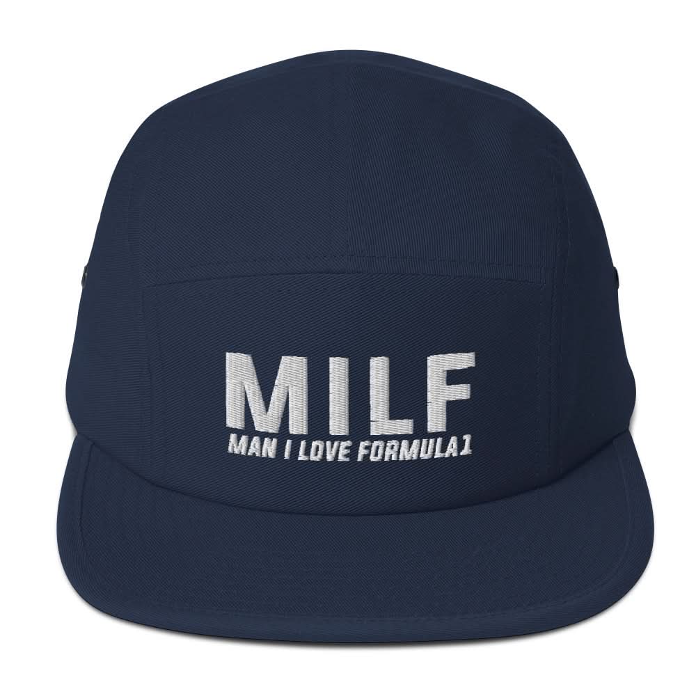 5 Panel Pet (MILF, I Love Formula 1) Geborduurd