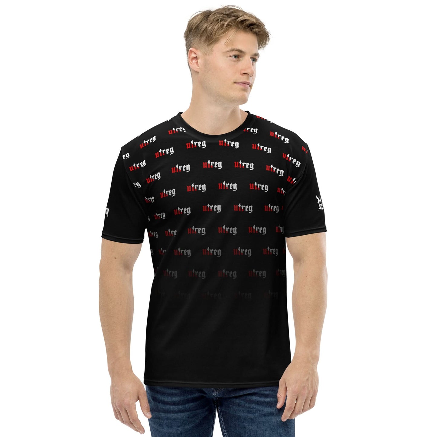 Heren AOP T-shirt Utreg