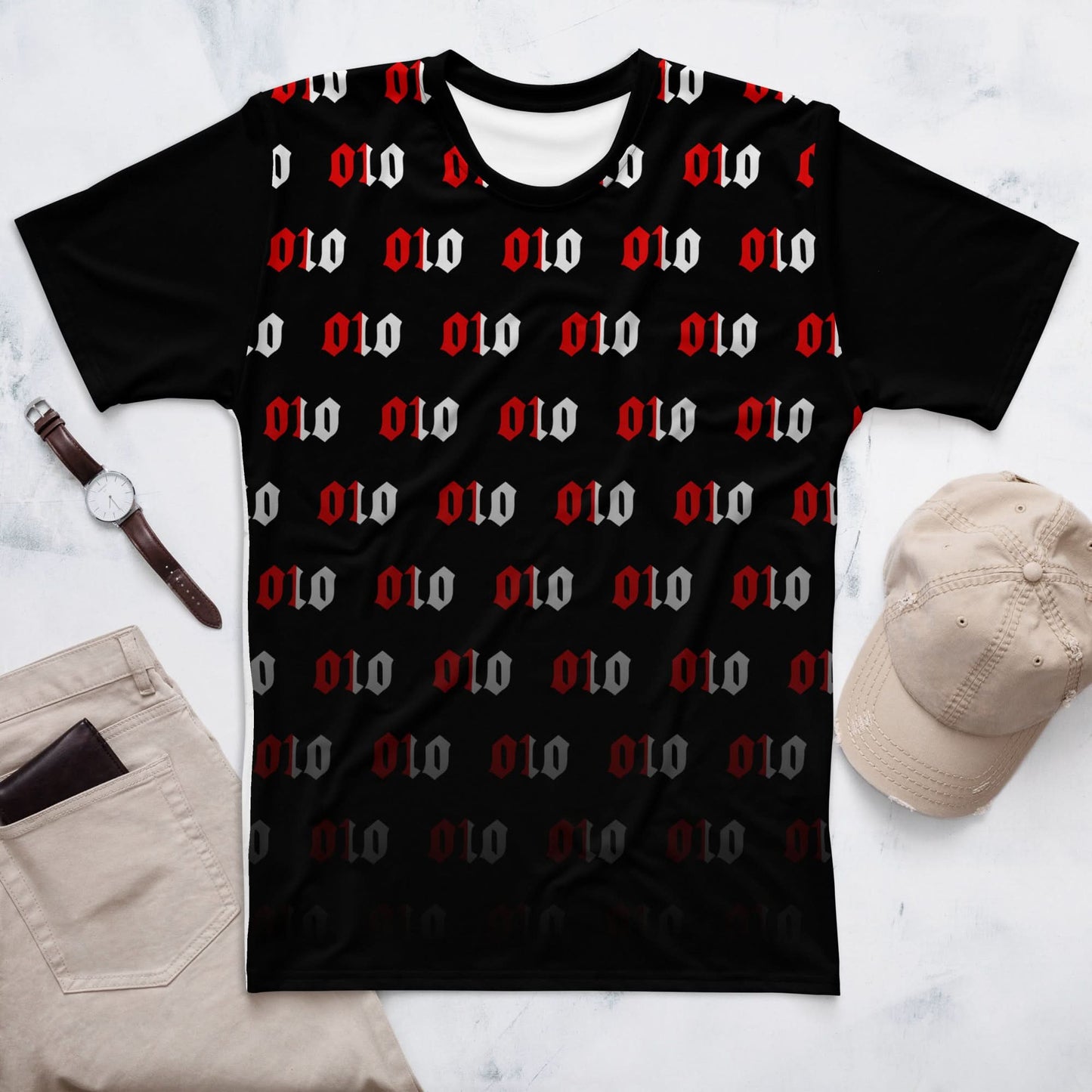 Heren AOP T-shirt 010