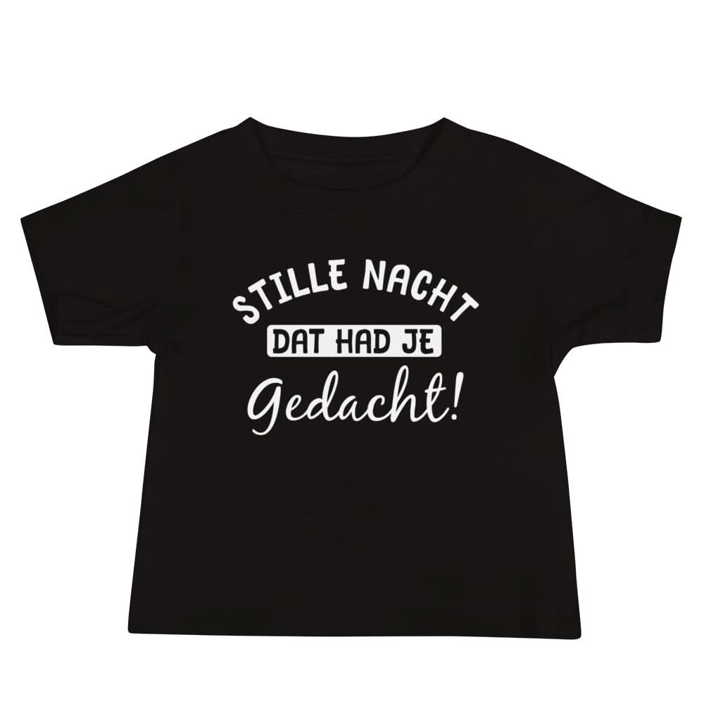 Baby T-shirt (Stille Nacht, dat had je gedacht)