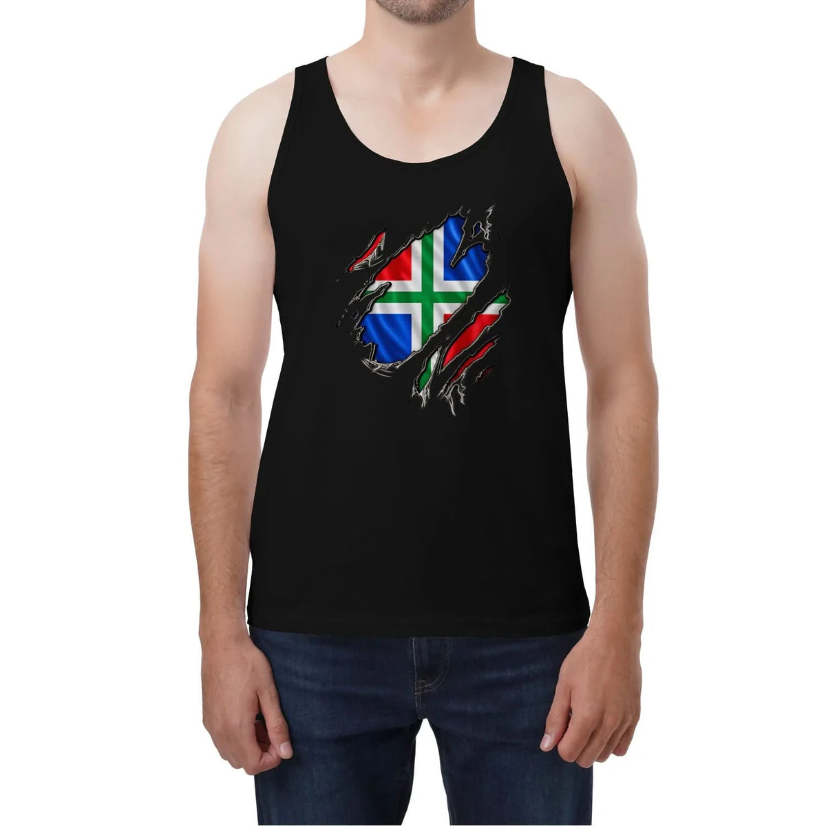 Male Model style, viewing the front side.