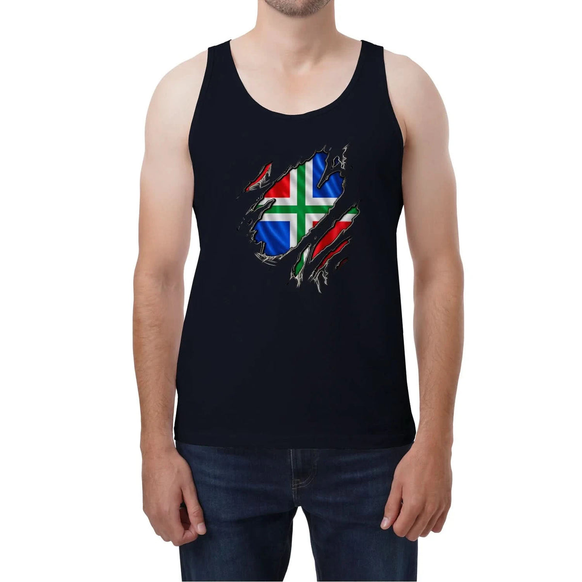 Male Model style, viewing the front side.