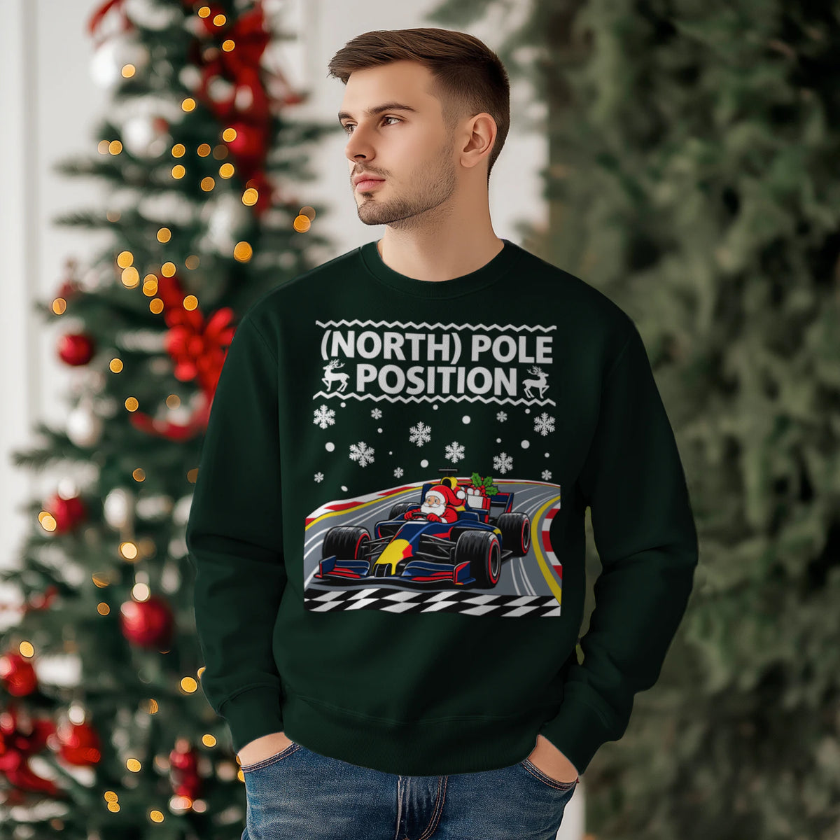 Male model shot, viewing the front side.