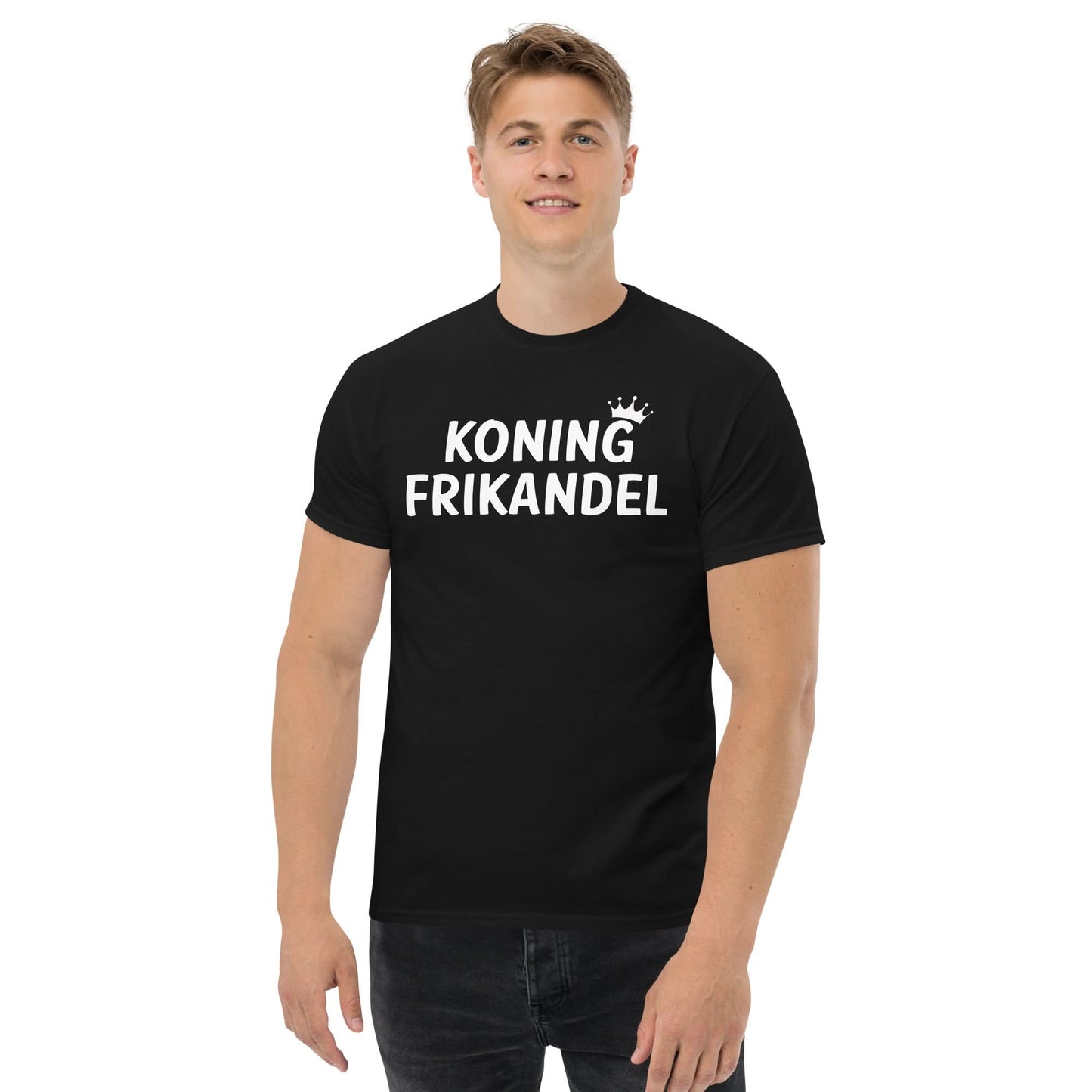 Heren T-shirt ( Koning frikandel)