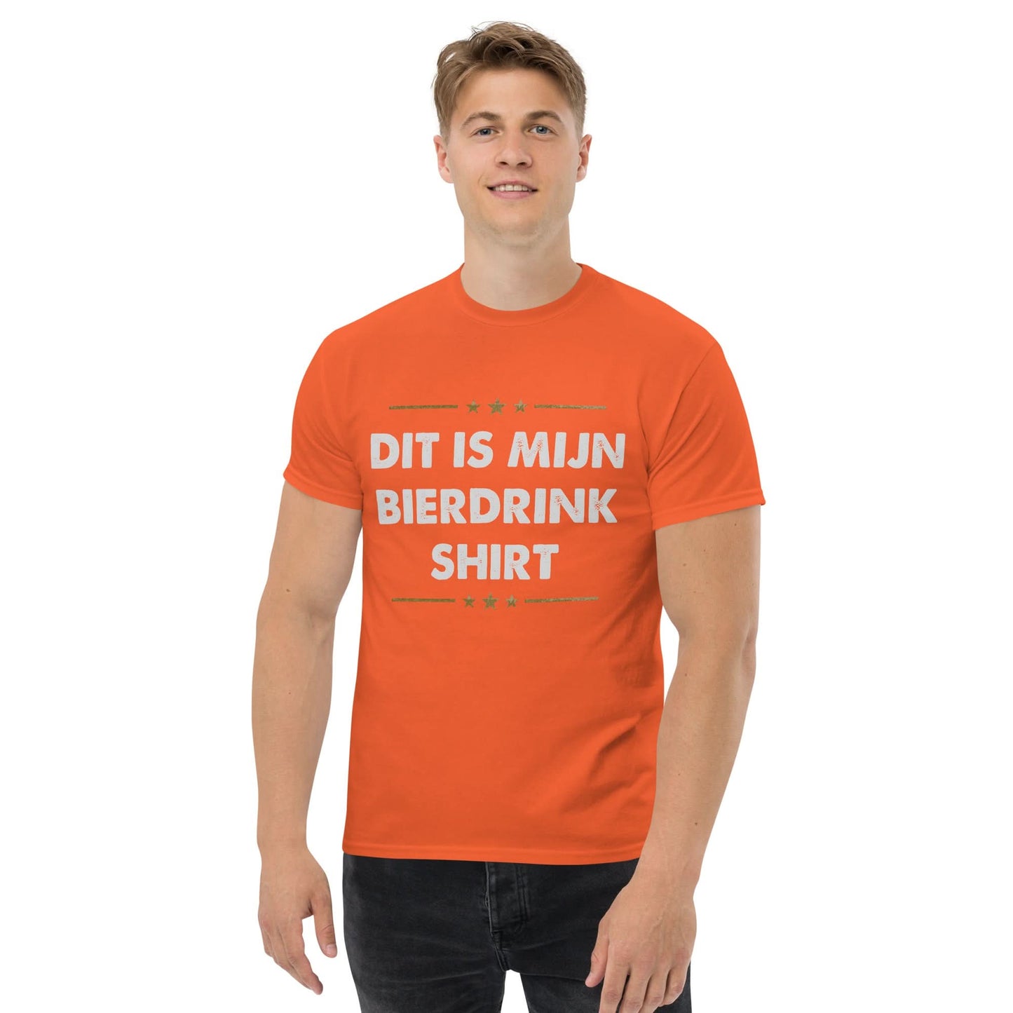 Zwaar heren T-shirt (KONINGSDAG )