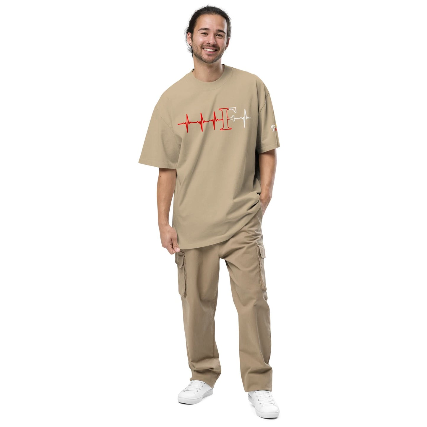Oversized faded t-shirt (Speciale editie- 010 Supporters)