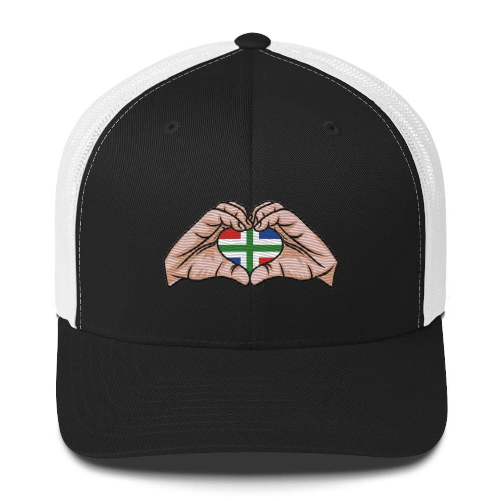 Truckerpet Met Borduurwerk (Groningen Love)