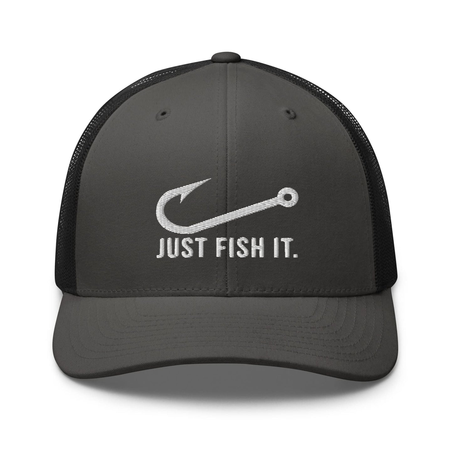 Truckerpet Geborduurd (Just fish it)