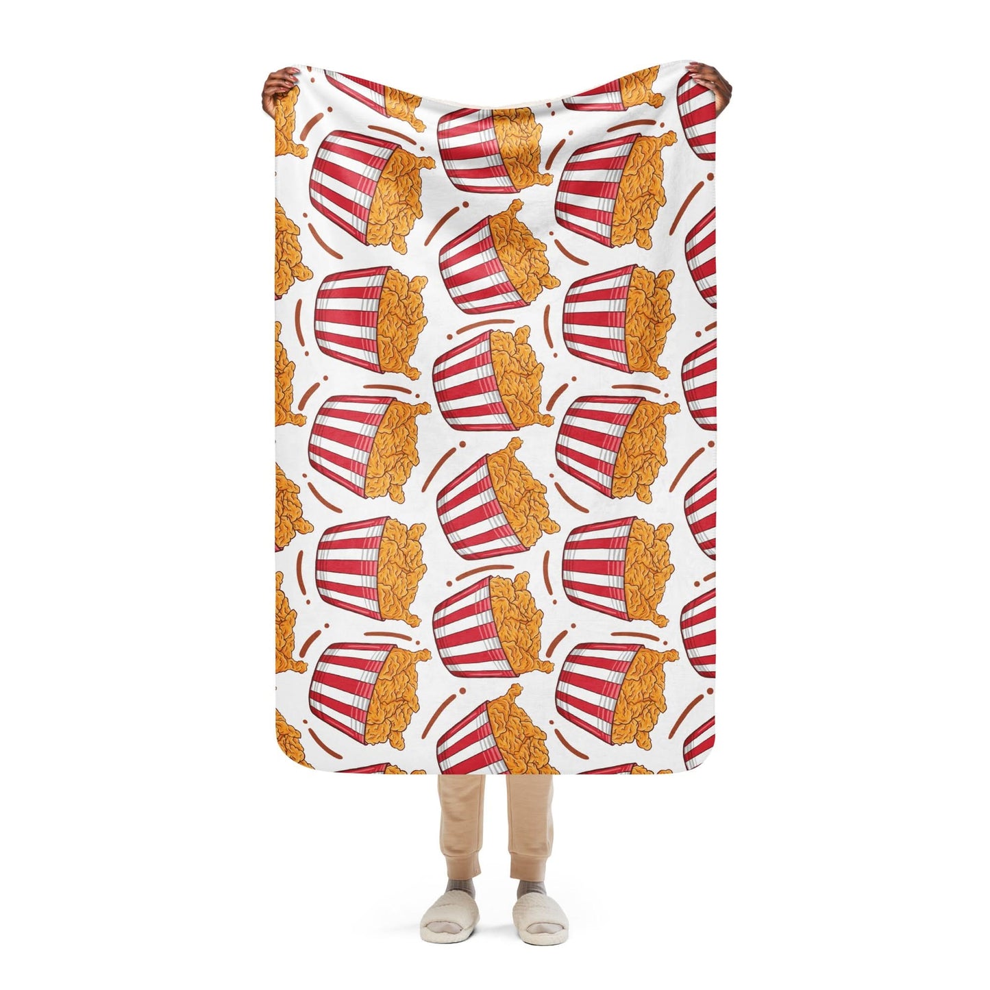 Sherpa blanket - nuggets
