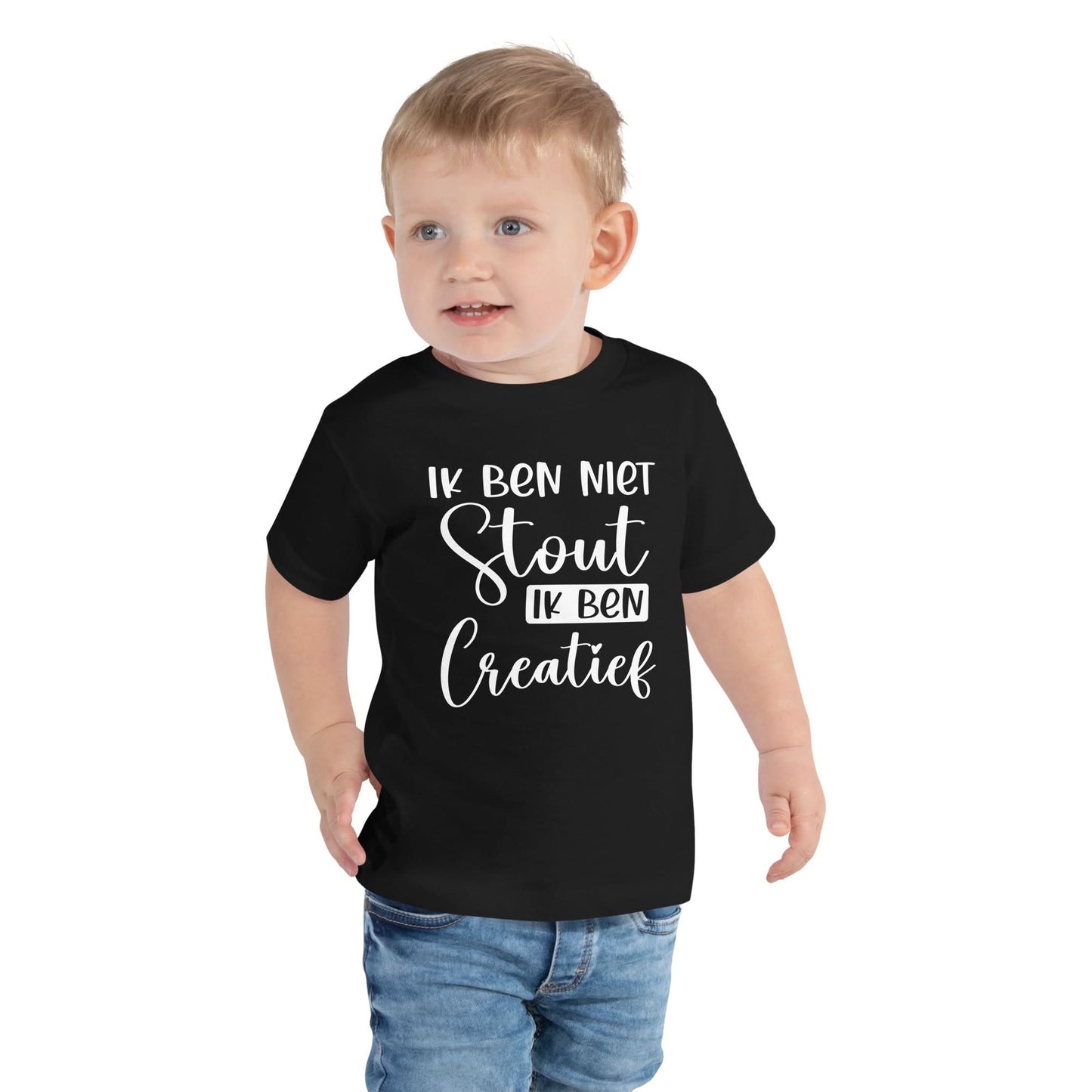 Peuter T-shirts (Ik Ben Niet Stout, Creatief!)