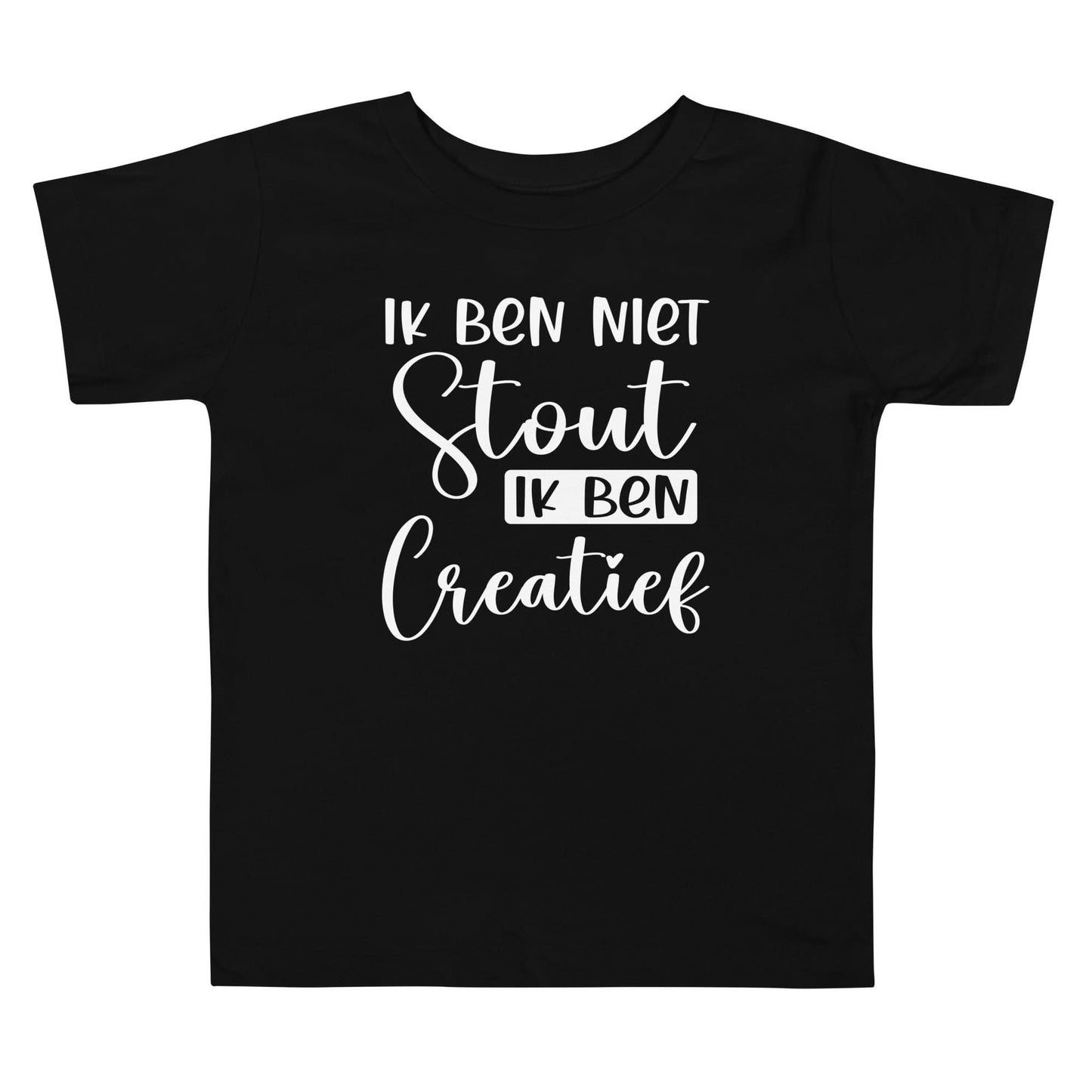 Peuter T-shirts (Ik Ben Niet Stout, Creatief!)