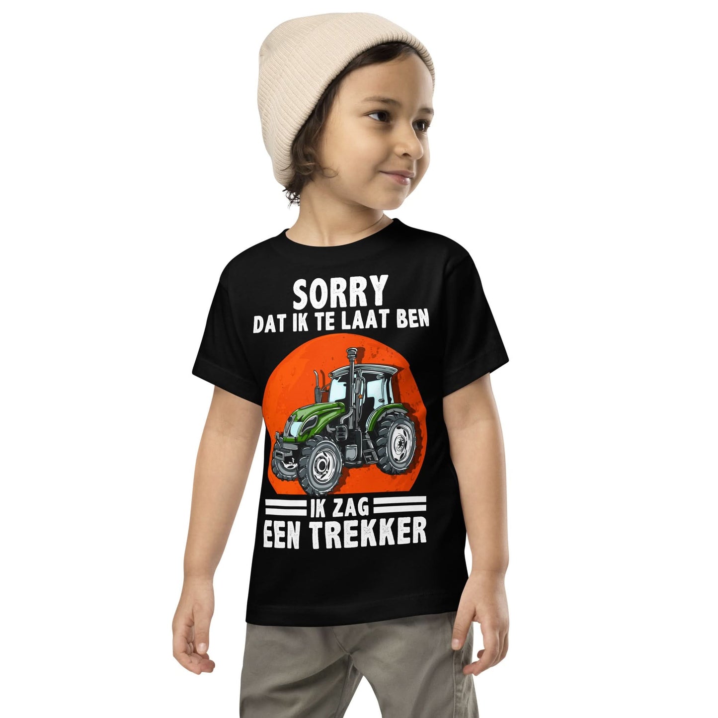 Peuter T-shirts (Sorry dat ik te laat ben - Trekker)