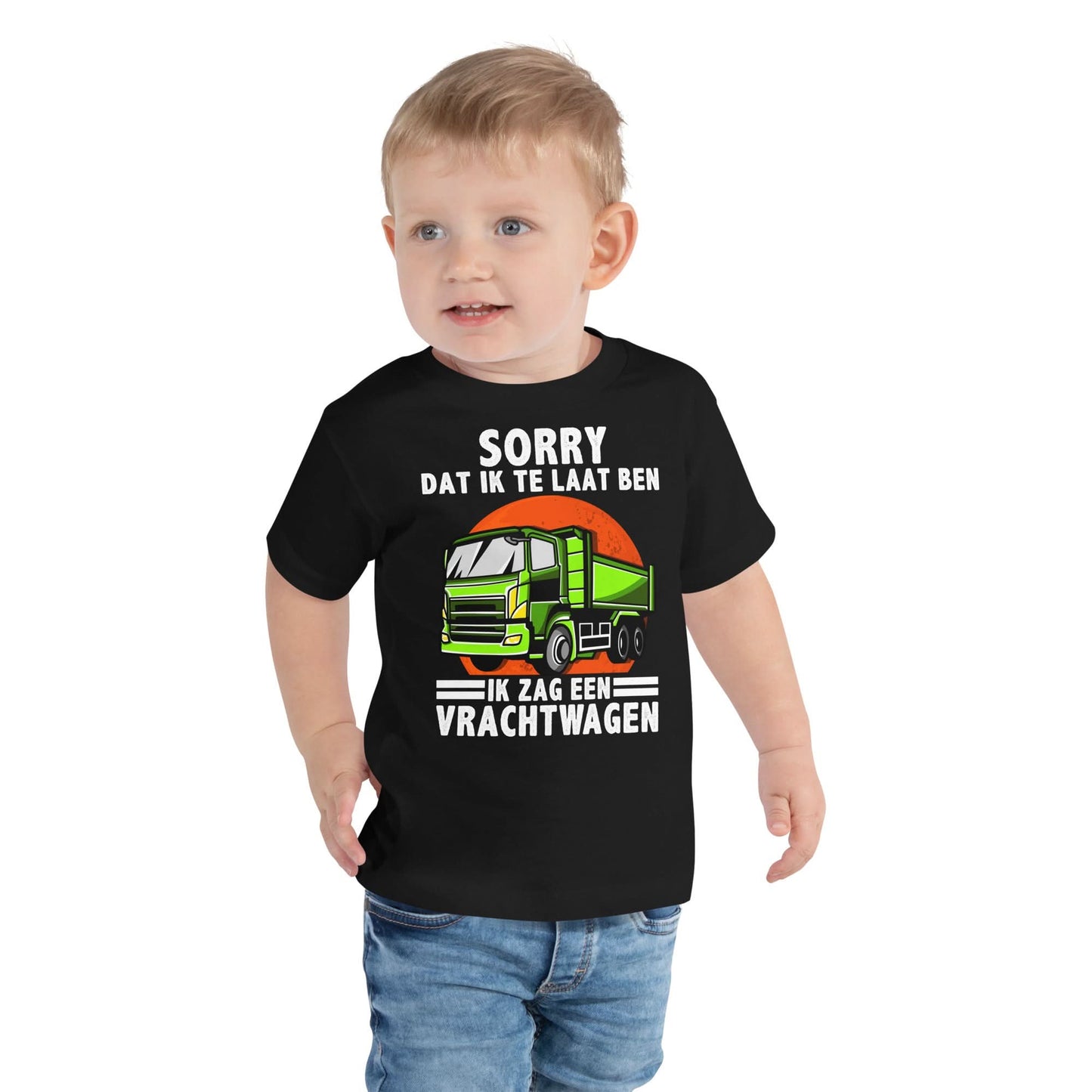 Peuter T-shirts (Sorry dat ik te laat ben - vrachtwagen)