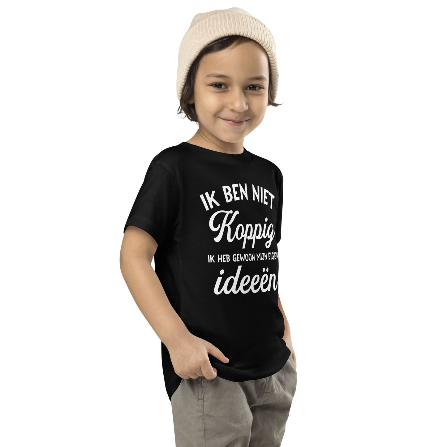 Peuter T-shirts (Ik Ben Niet Koppig)