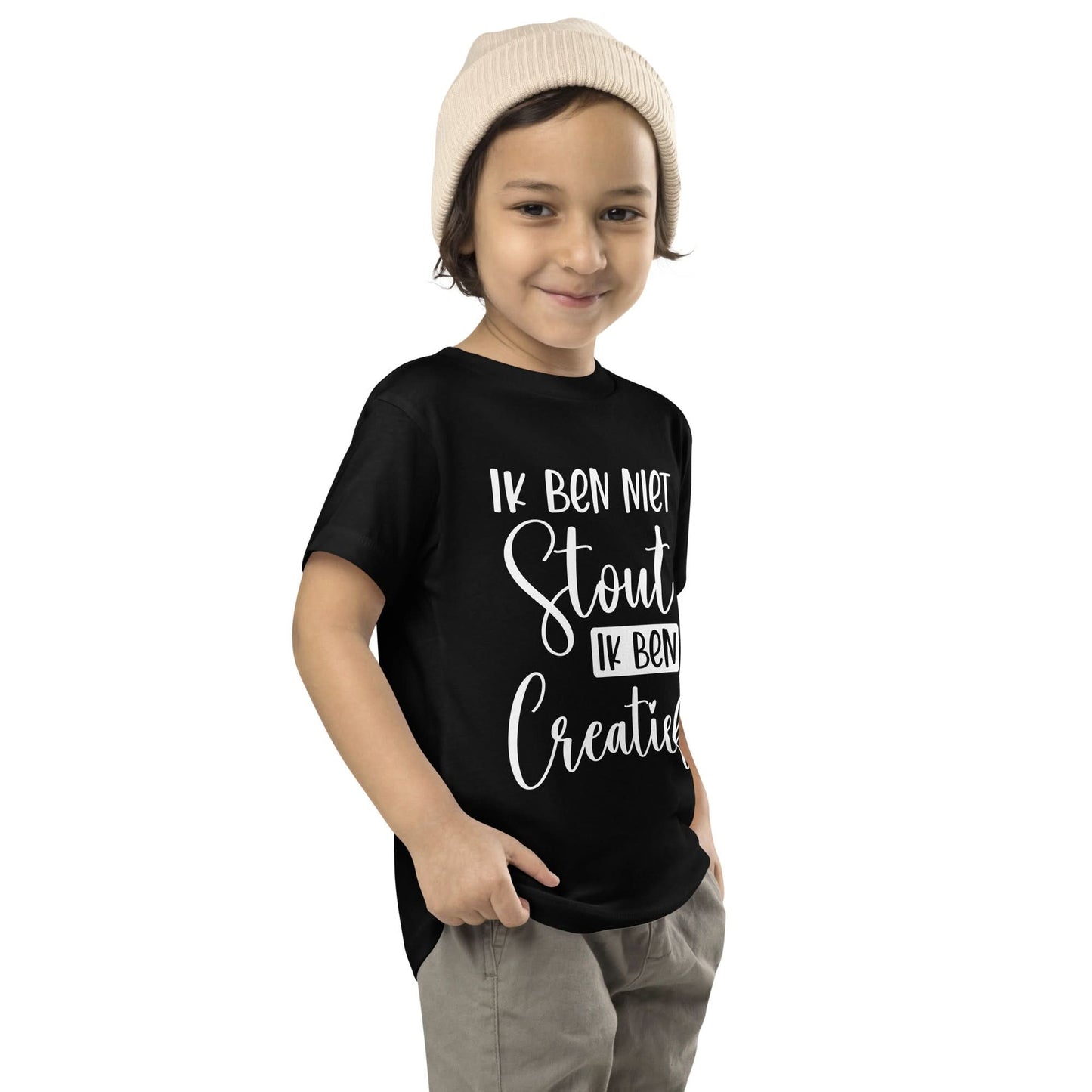 Peuter T-shirts (Ik Ben Niet Stout, Creatief!)