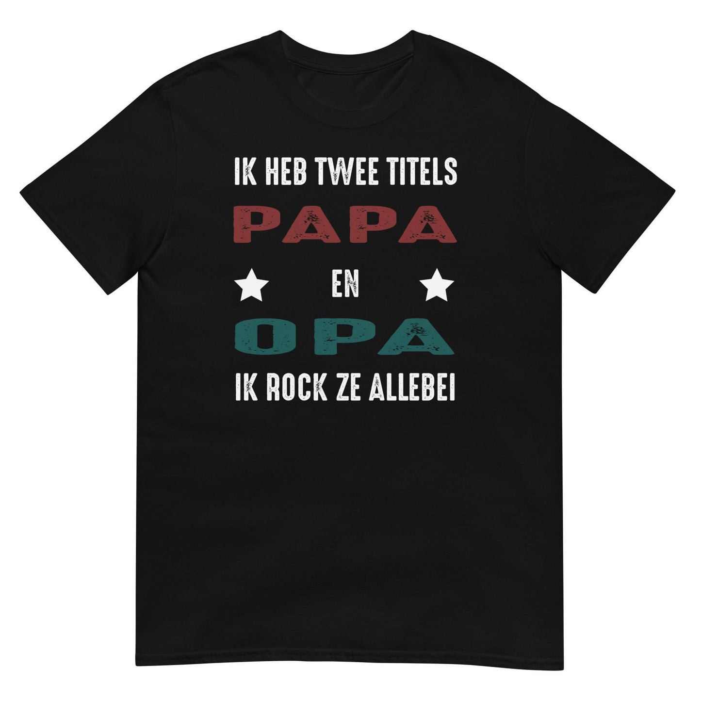 Unisex t-shirt ( Papa en opa )