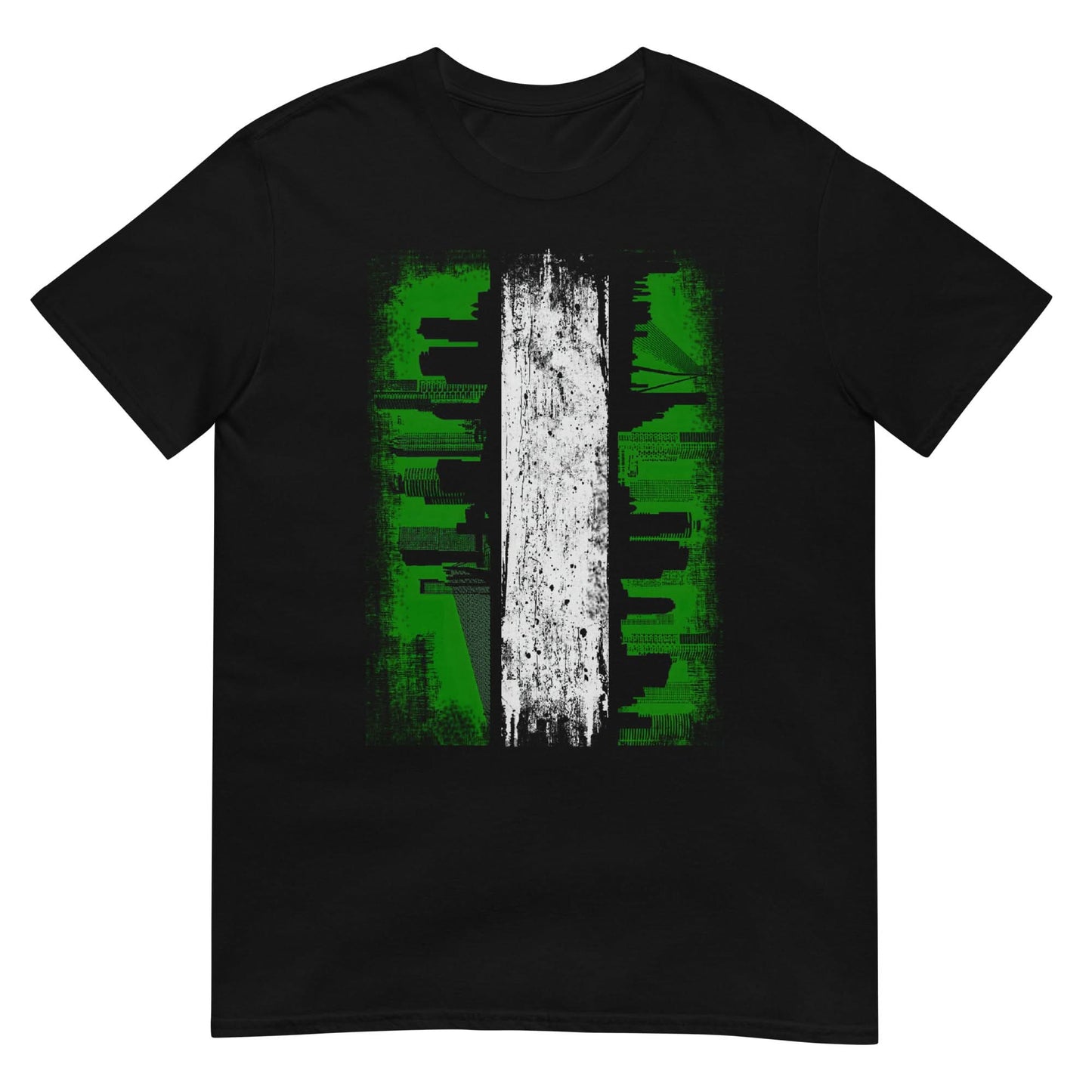 Unisex T-shirt (Rotterdam Skyline Vlag)