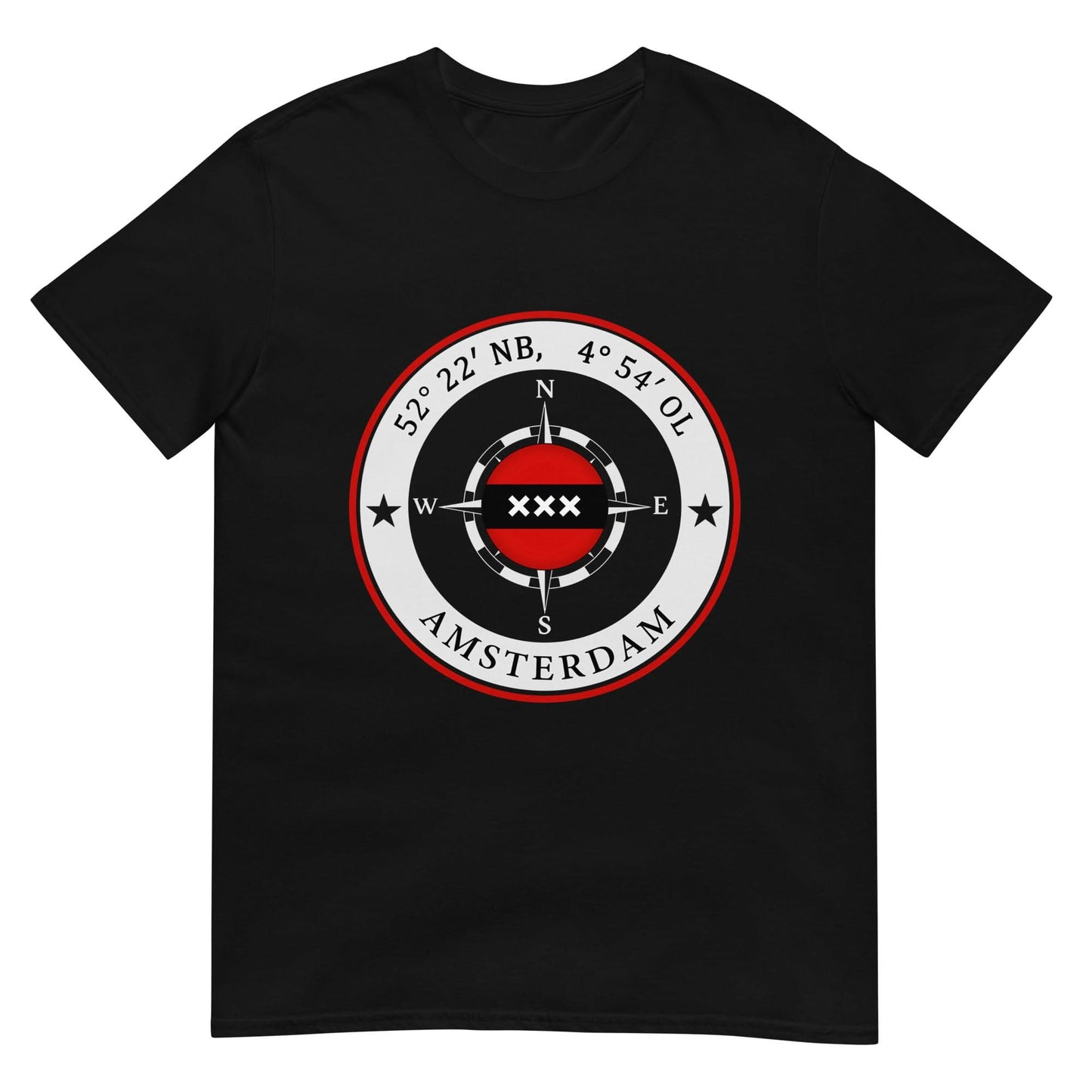 Unisex T-shirt (Amsterdam Compass)