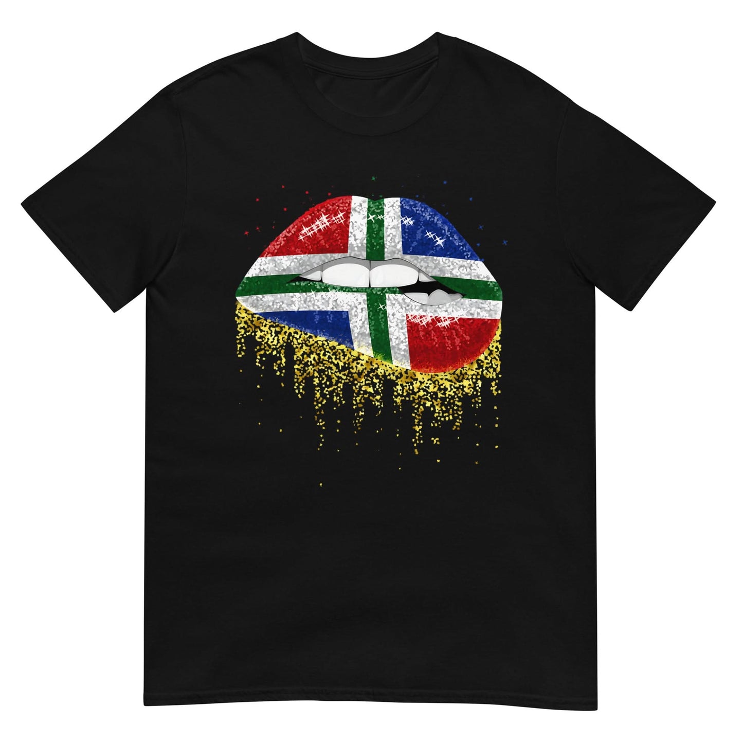 Unisex T-shirt (Groningen Flag Lips)