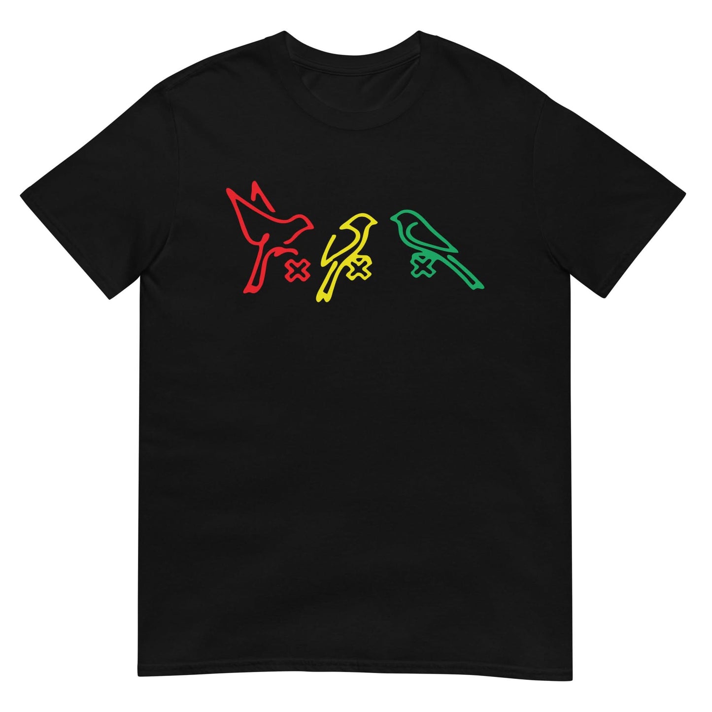 Unisex T-shirt (Ajacied- three little birds) Bestsellerđ„