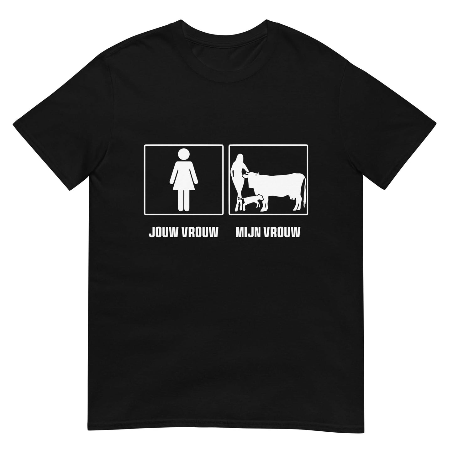 Unisex T-shirt (Jouw Vrouw, Mijn Vrouw _Farmer)