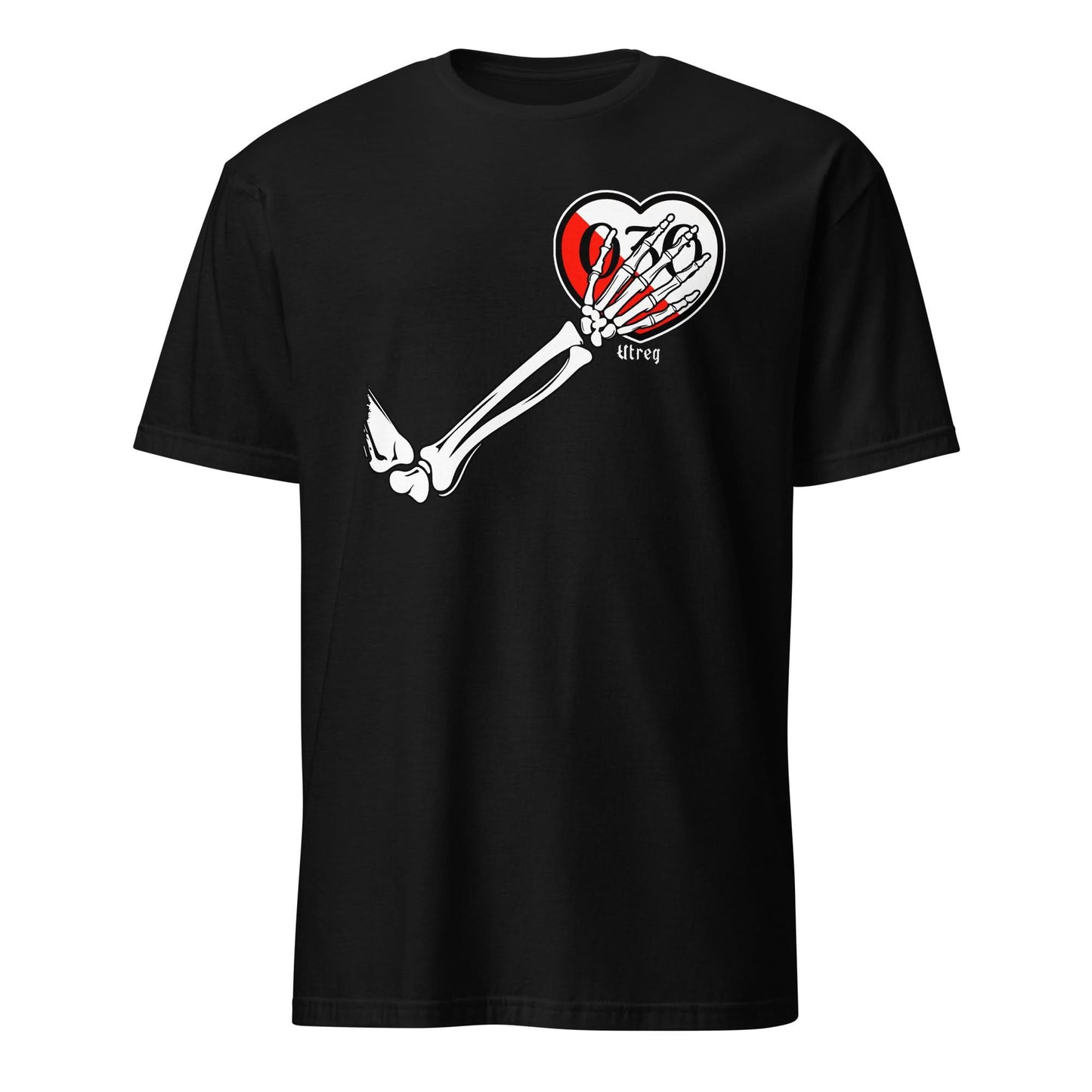 Unisx T-shirt (Utreg in hart, till I die)