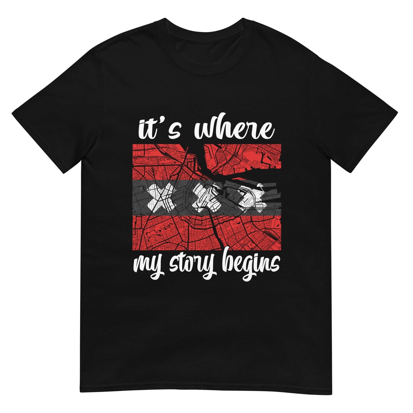 Unisex T-shirt (Mokum, it's where my story begins)