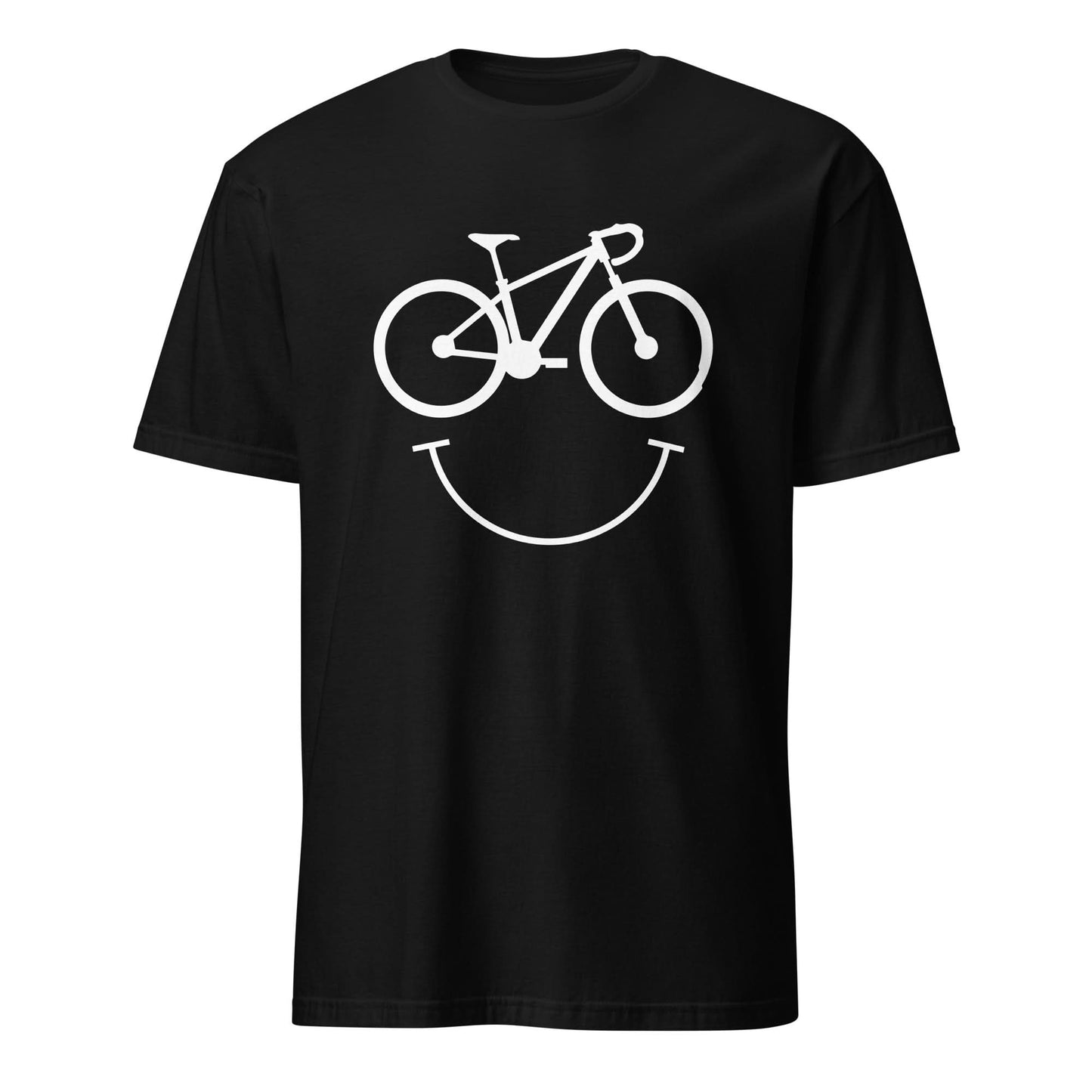 Uniseks T-shirt met korte mouw (Wielrenners)