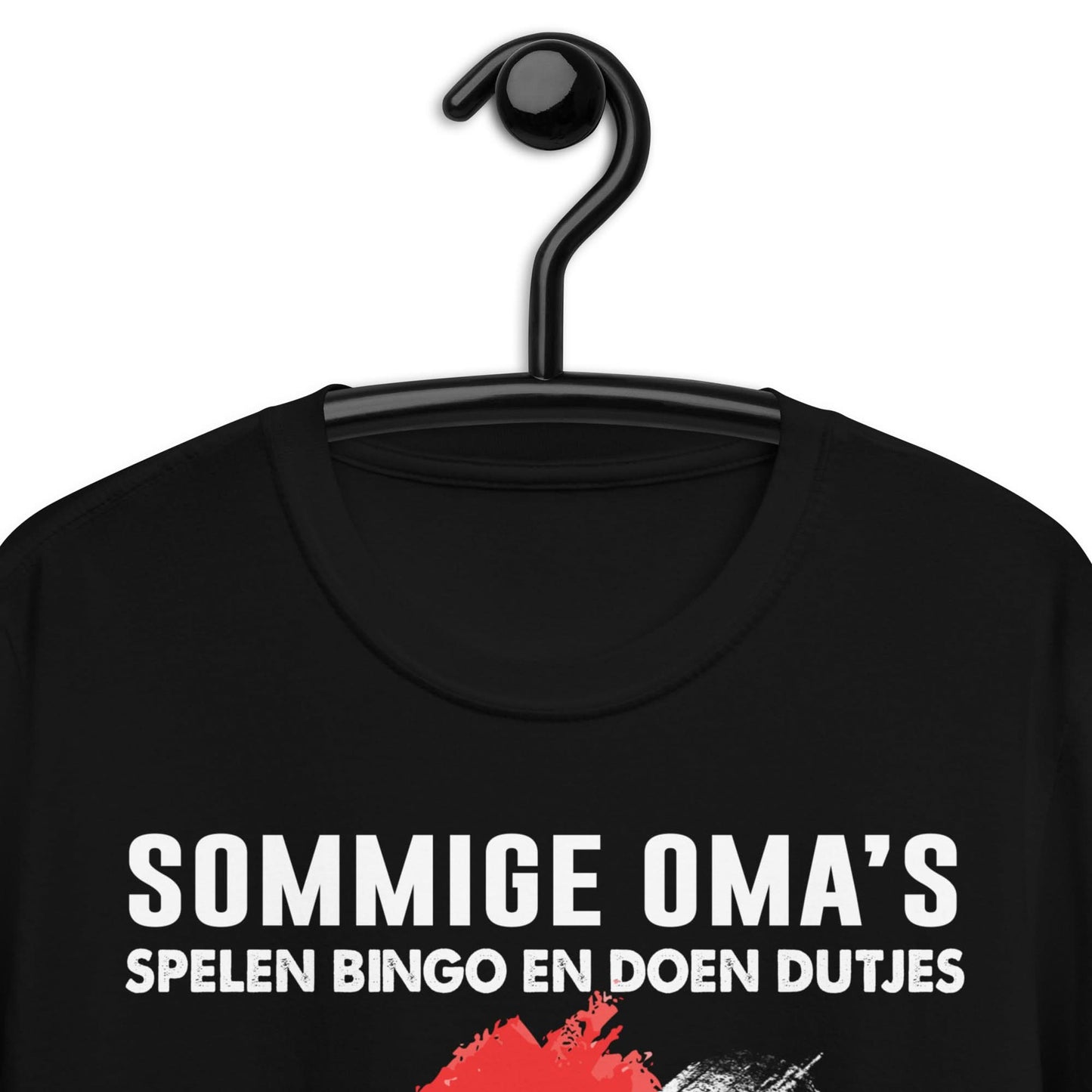 UniseX T-shirt (Echte oma's kijken formule 1)