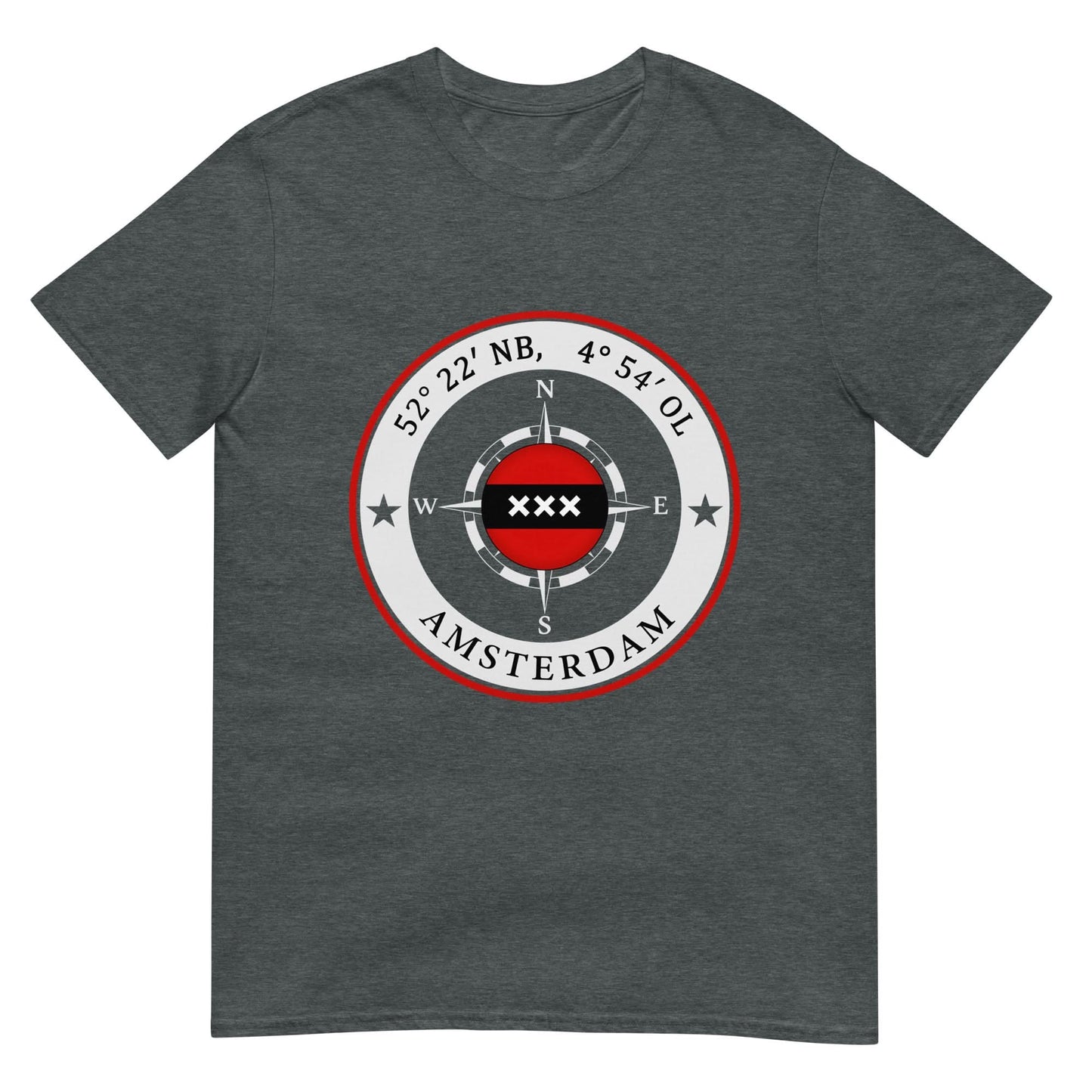 Unisex T-shirt (Amsterdam Compass)