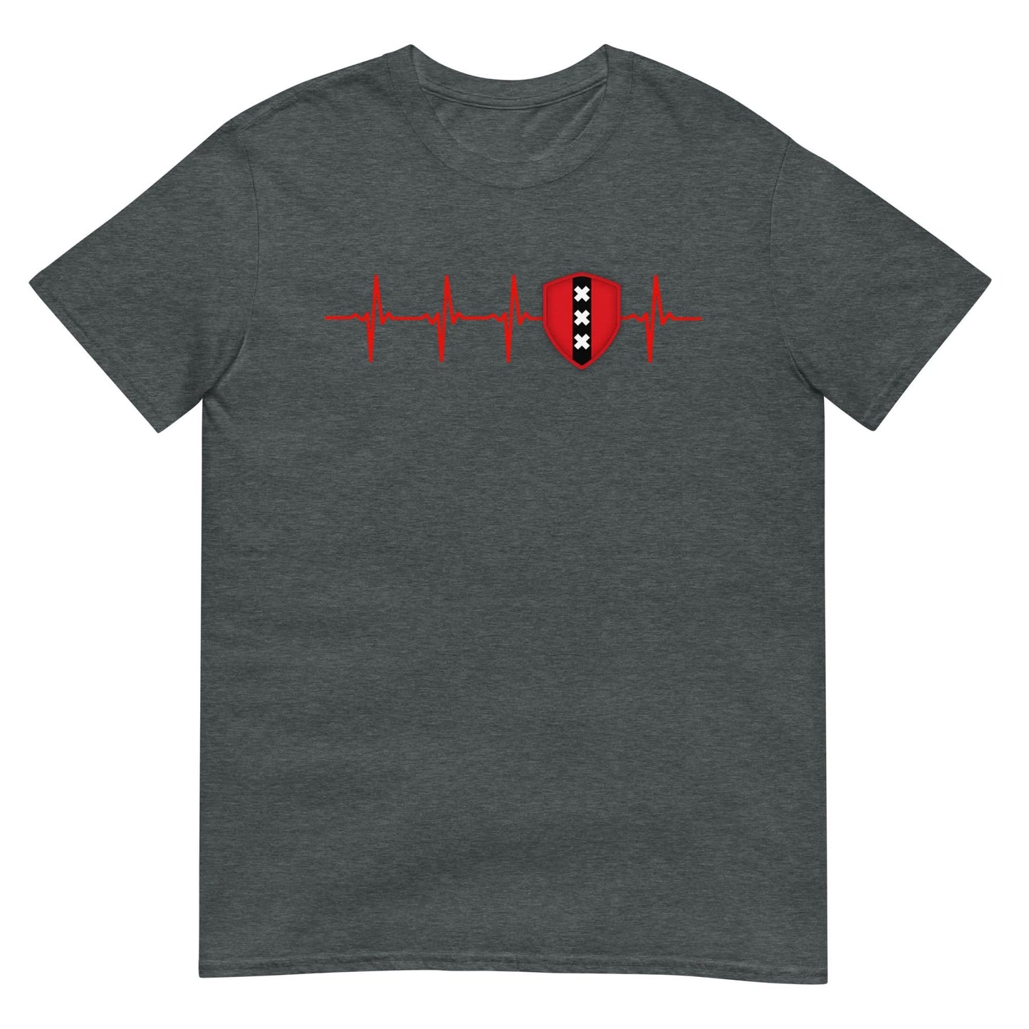 Unisex T-shirt (Amsterdam Heartbeat Shield)