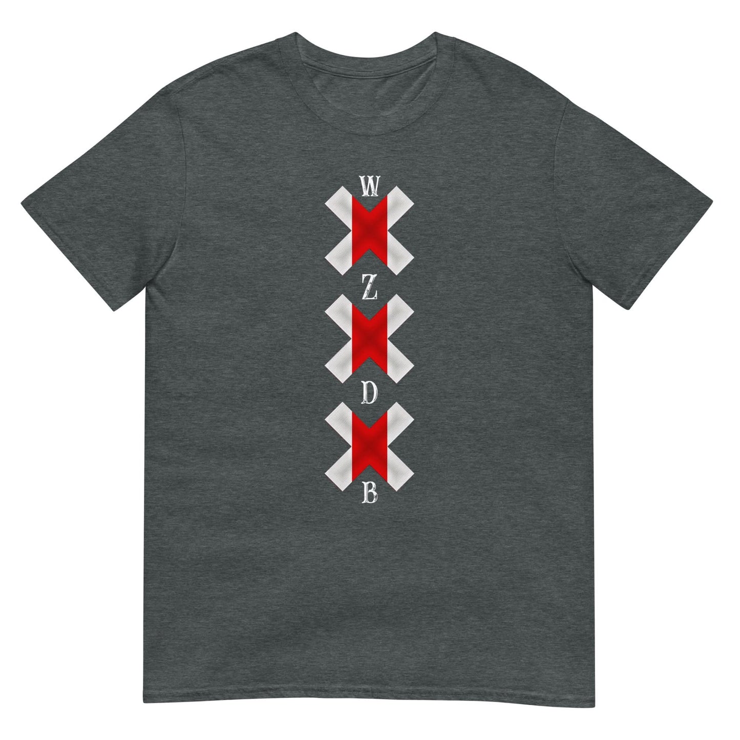 Unisex T-shirt (Ajacied WZDB) Amsterdam