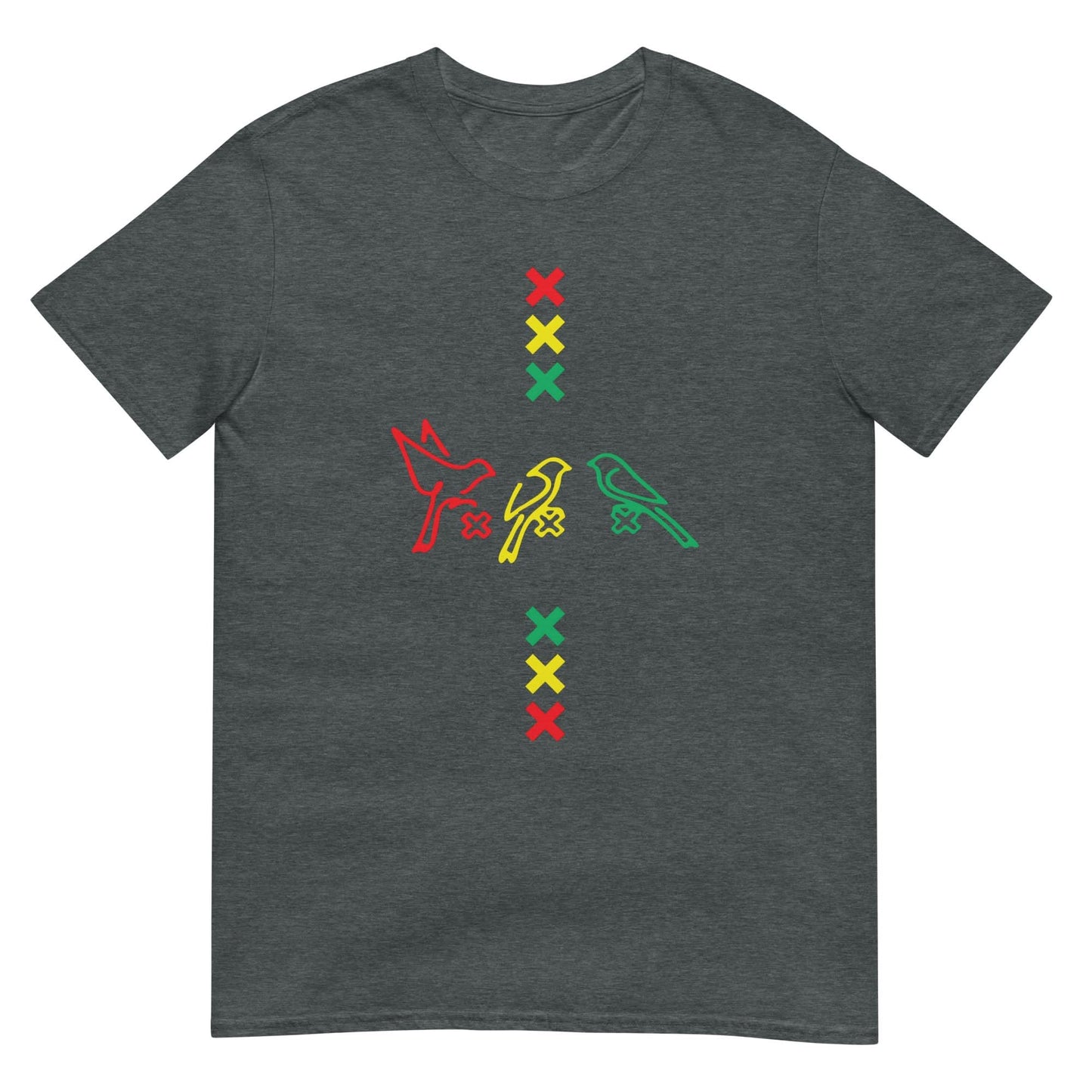 Unisex T-shirt (Drie kleine vogels) Amsterdam