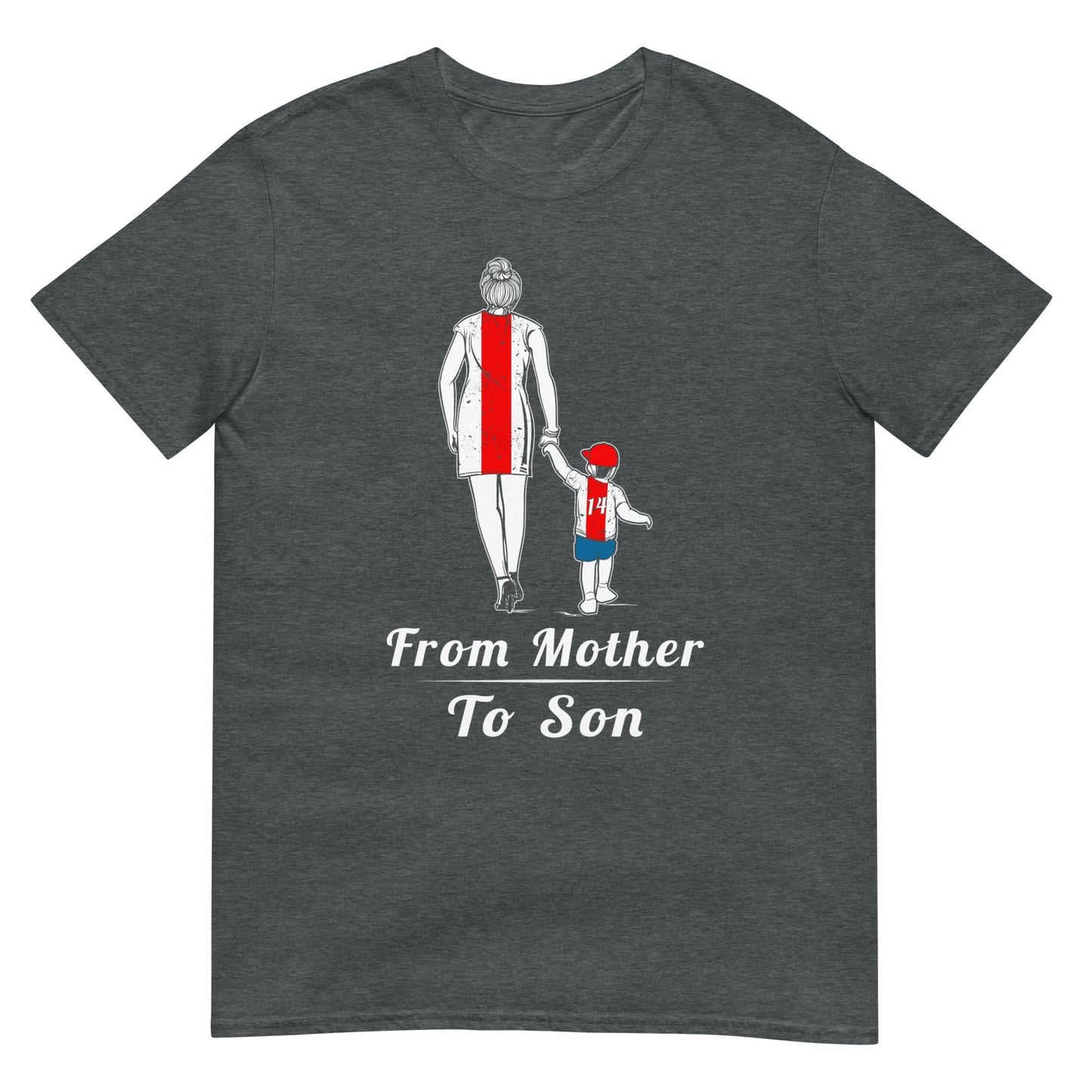 Unisex T-shirt (Ajacied- Van moeder op zoon) Amsterdam