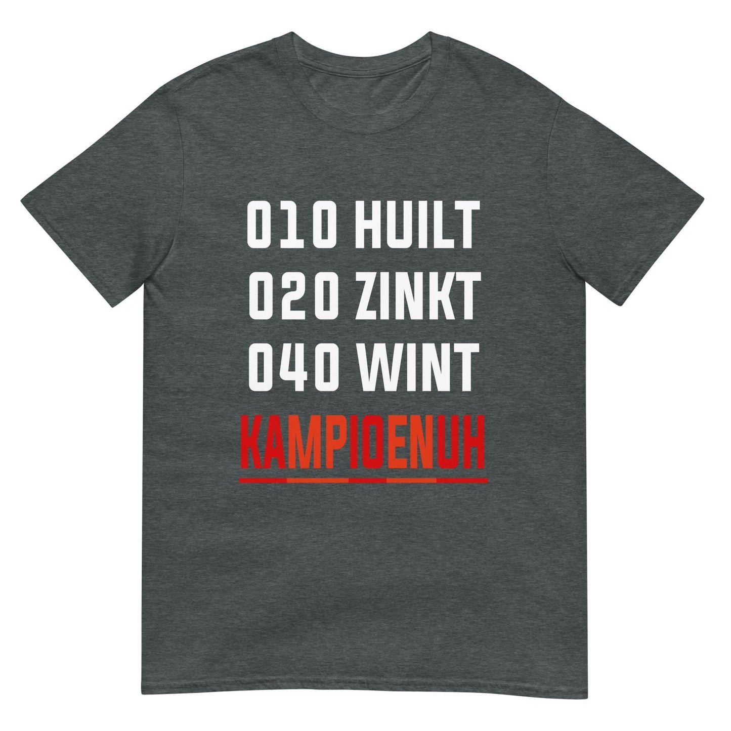 Unisx T-shirt - Kampioenuh!