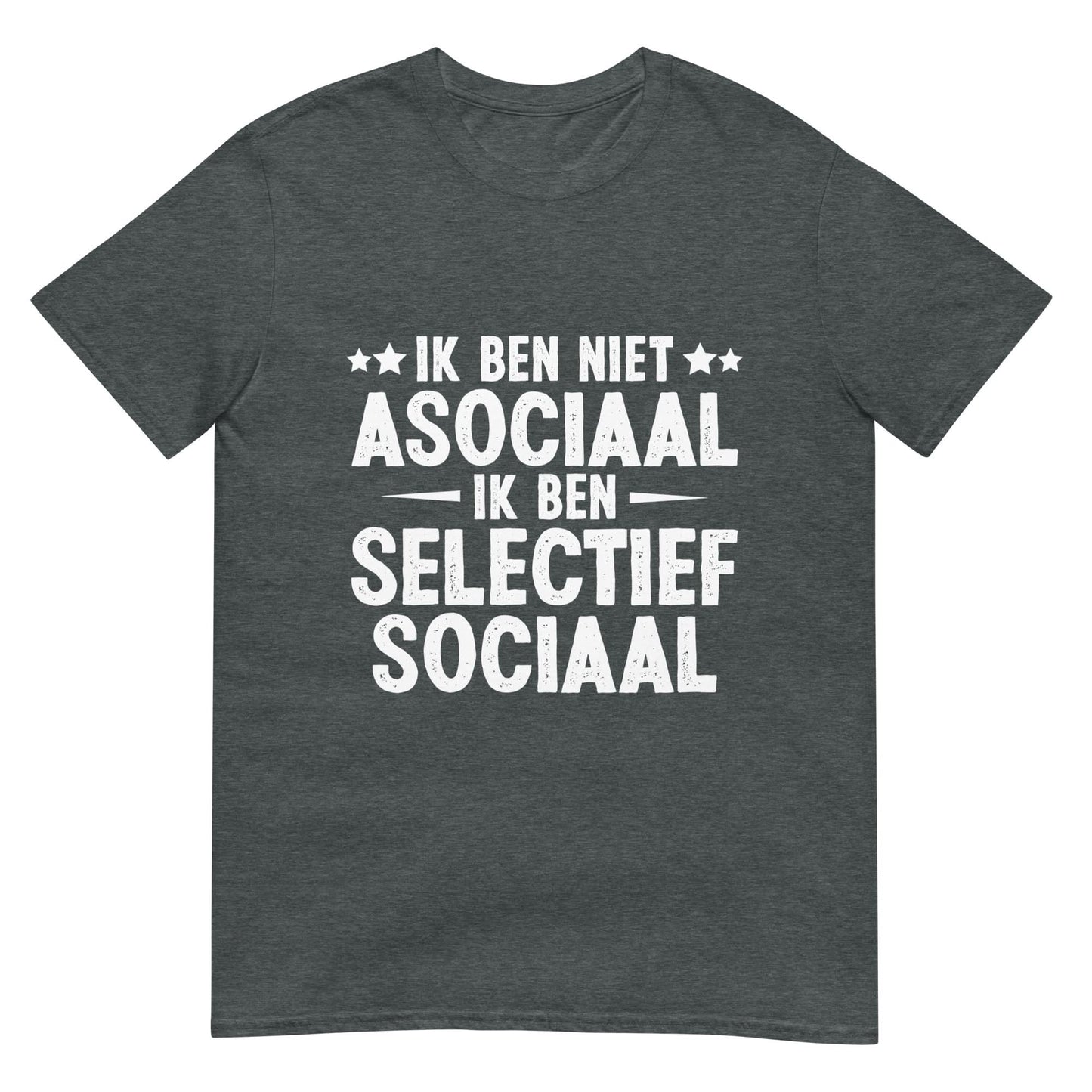 Unisex T-shirt (Selectief Sociaal)