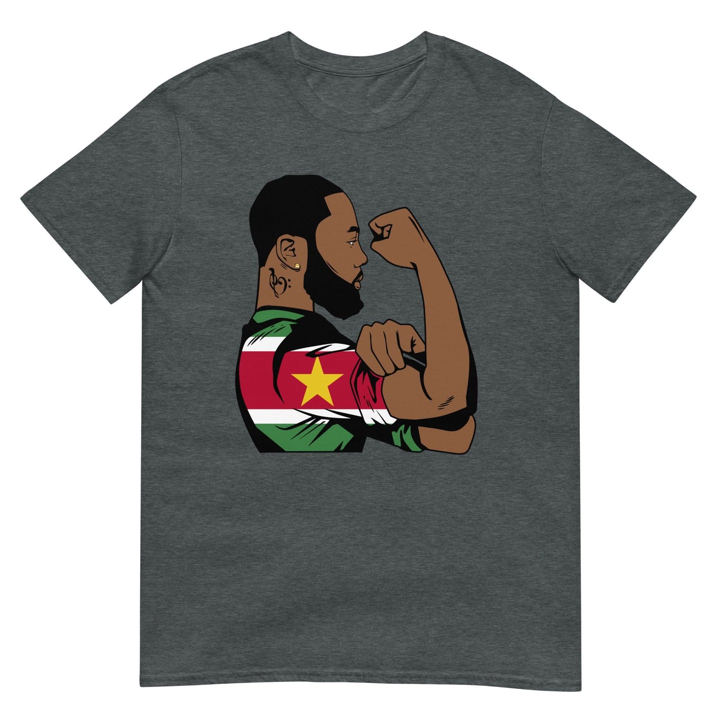 Unisex T-shirt (strongman - Suriname)