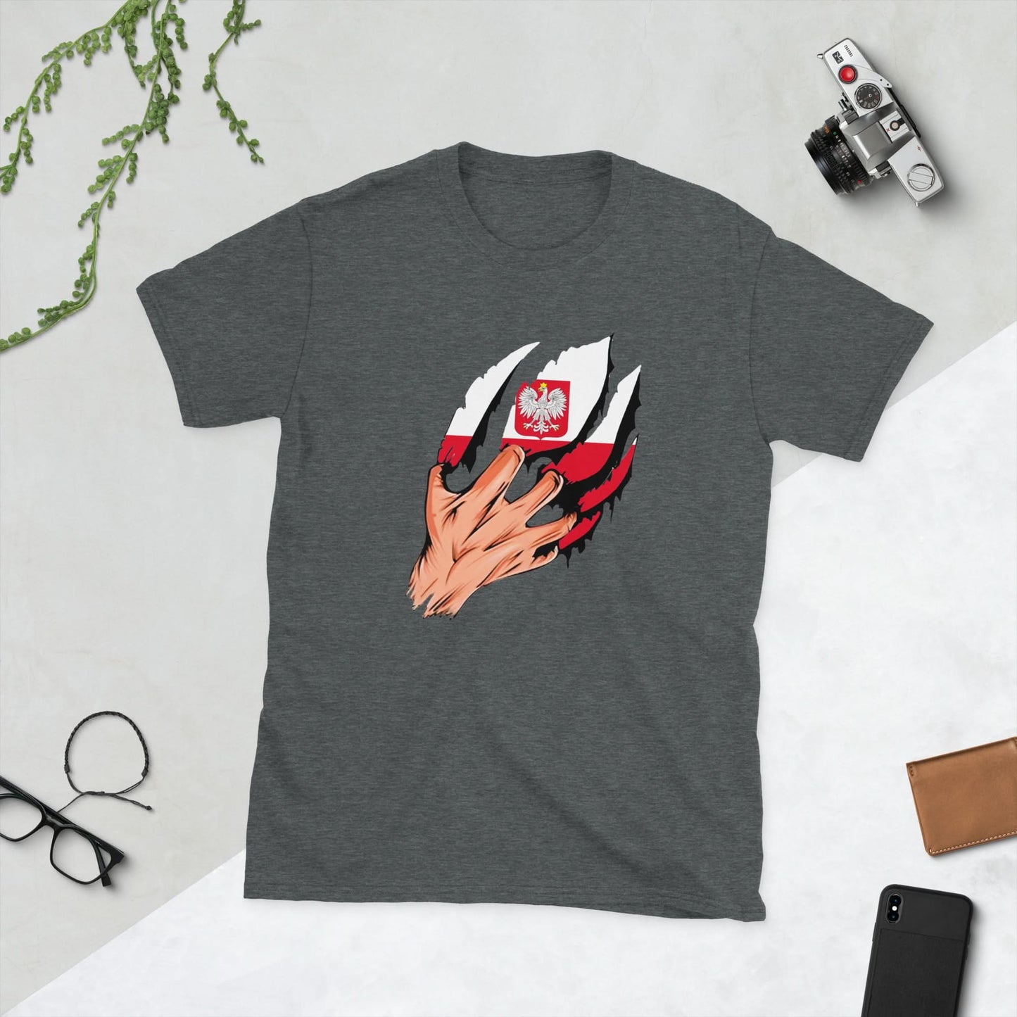 Unisex T-shirt (Scratch - polen)