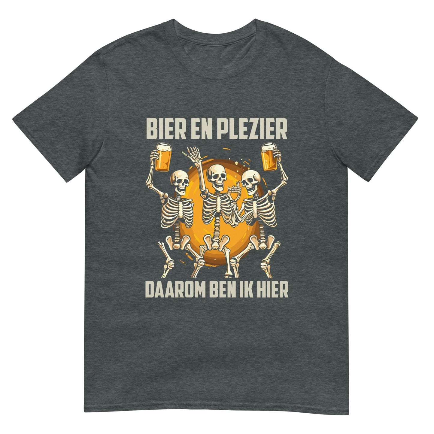 Unisex T-shirt (BIER EN PLEZIER)