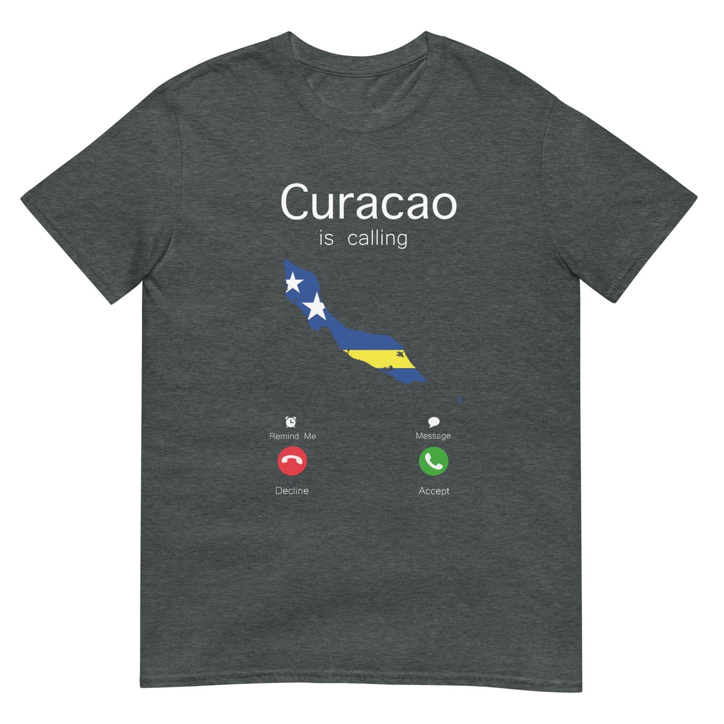 Unisex T-shirt (Curacao is calling and I must go)