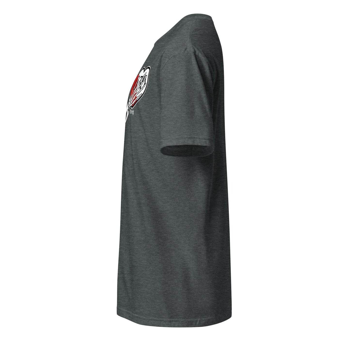 Unisx T-shirt (Utreg in hart, till I die)