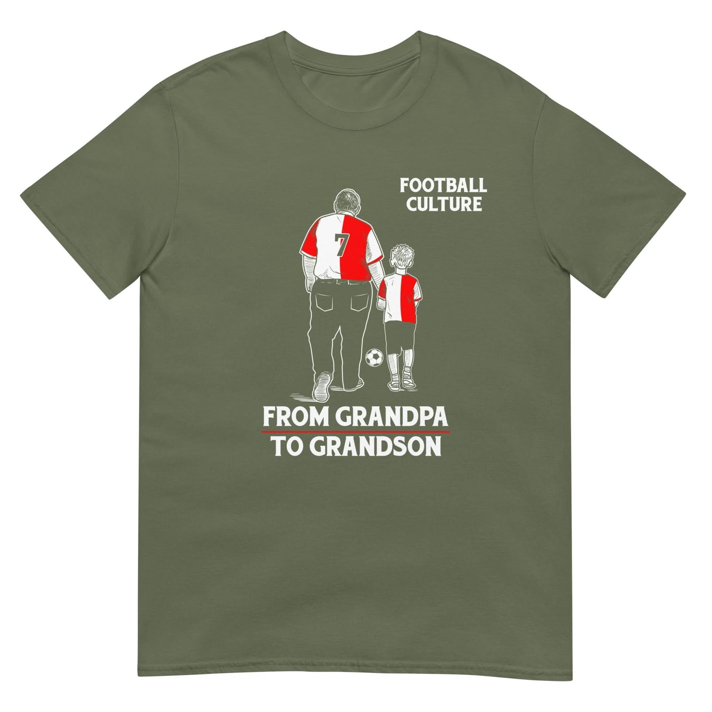 Unisex T-shirt (Grand father to Grandson) 010