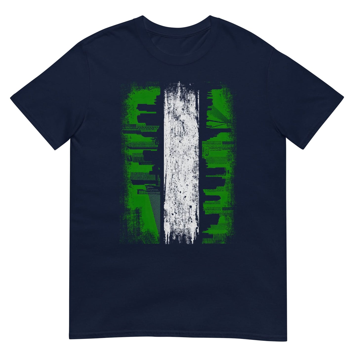 Unisex T-shirt (Rotterdam Skyline Vlag)