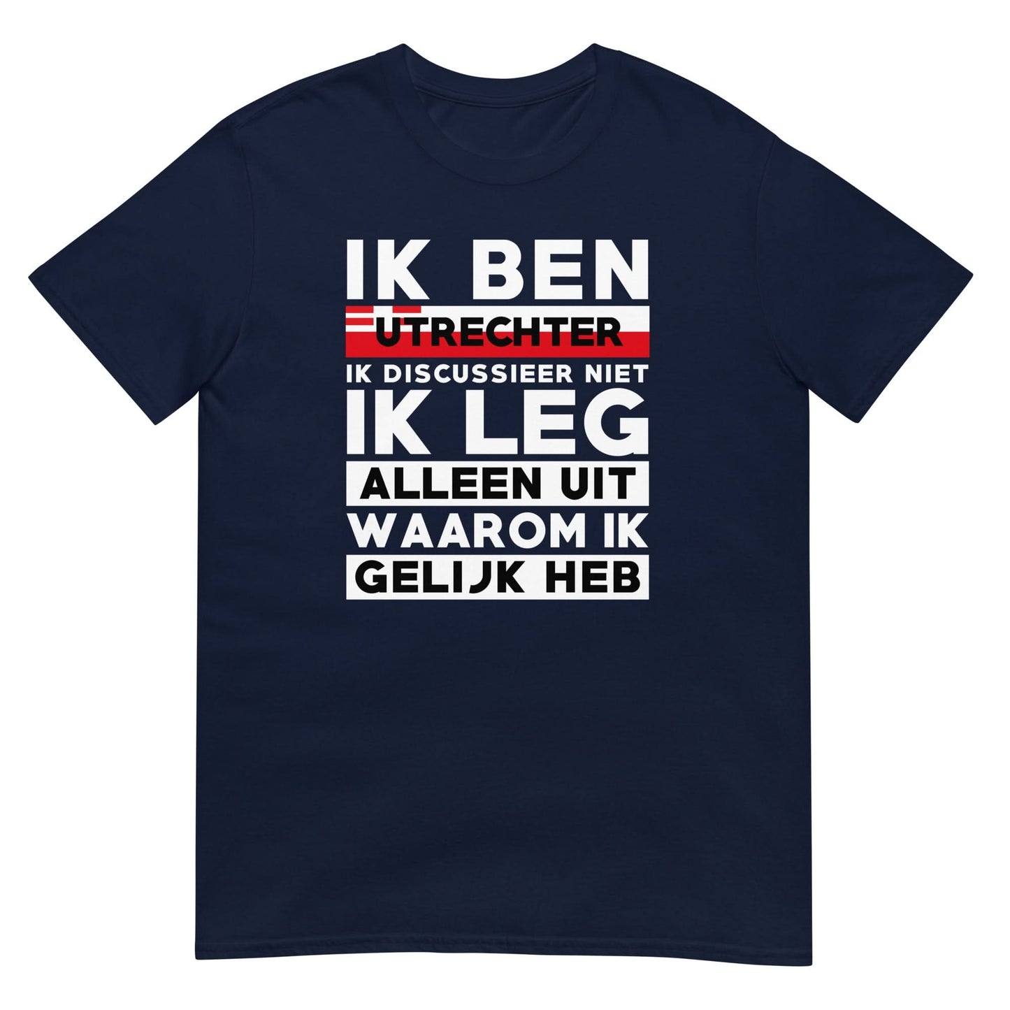 Unisex T-shirt (gelijk Utrecht)