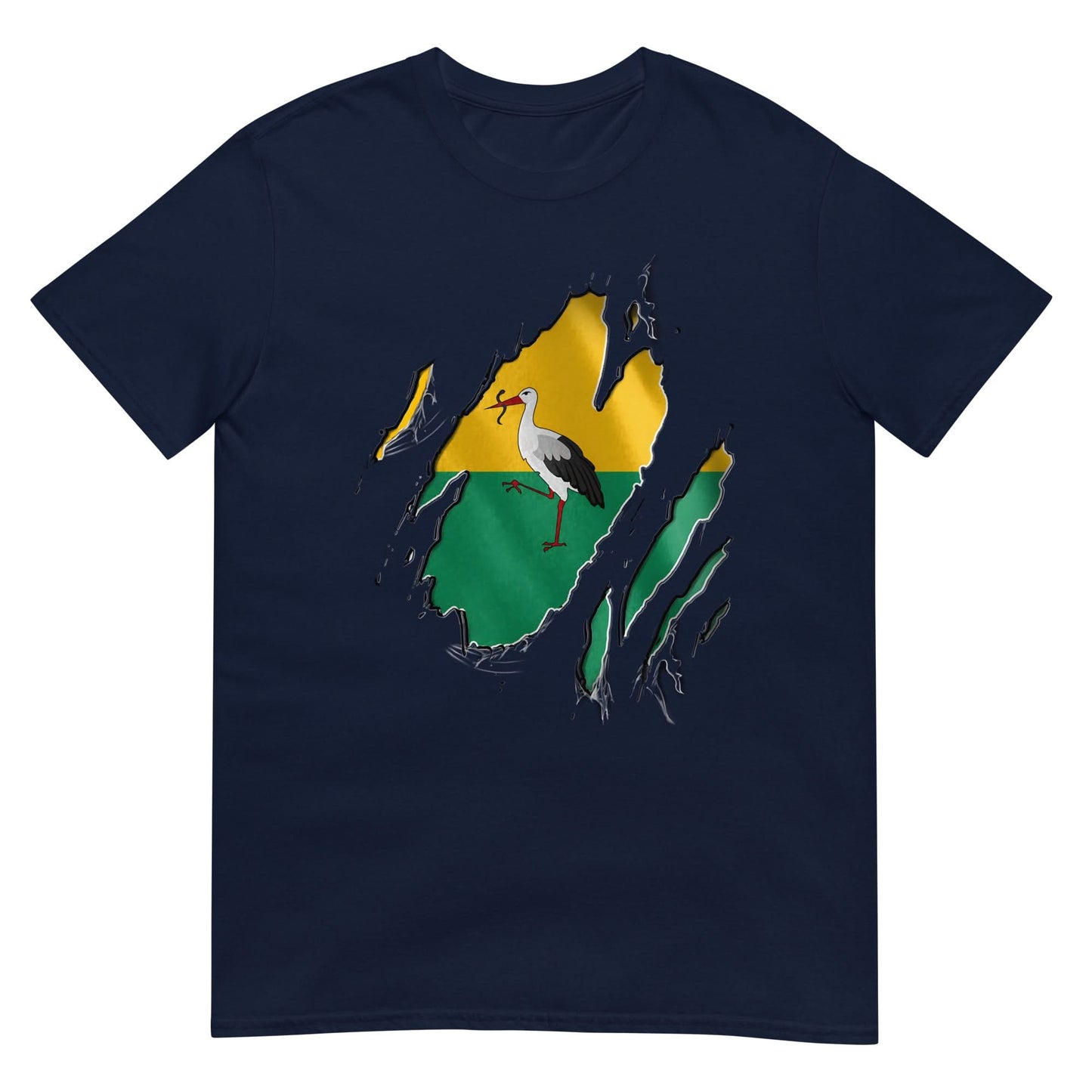 Unisex T-shirt (Den Haag vlag Reigers)
