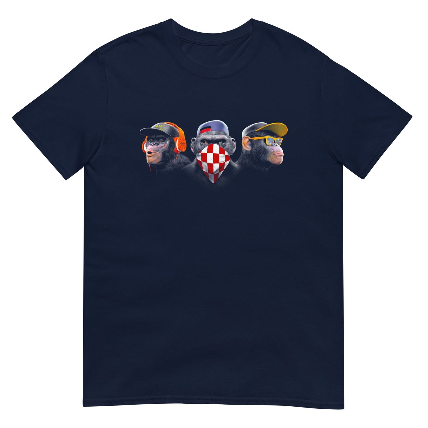 Unisex T-shirt (Brabant Vlag Horen Zien en Zwijgen)