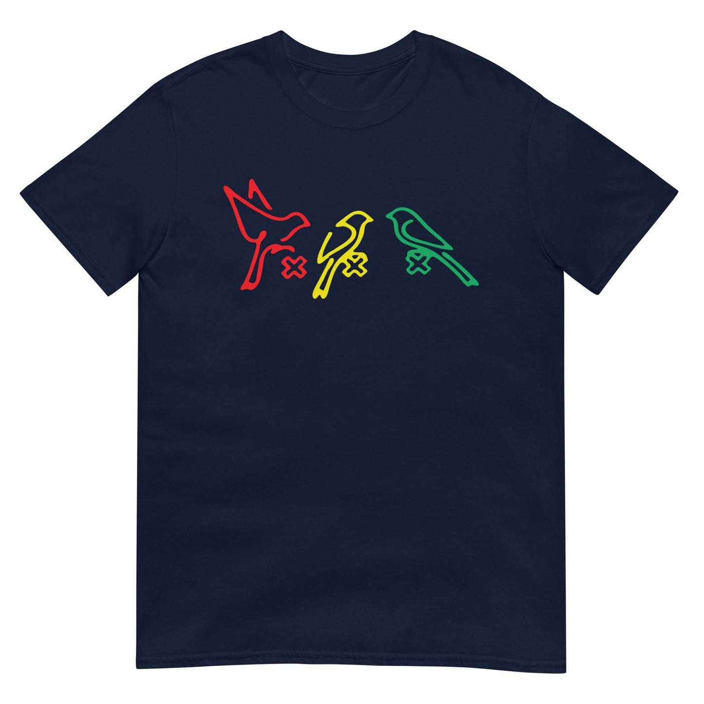Unisex T-shirt (Ajacied- three little birds) Bestsellerđ„