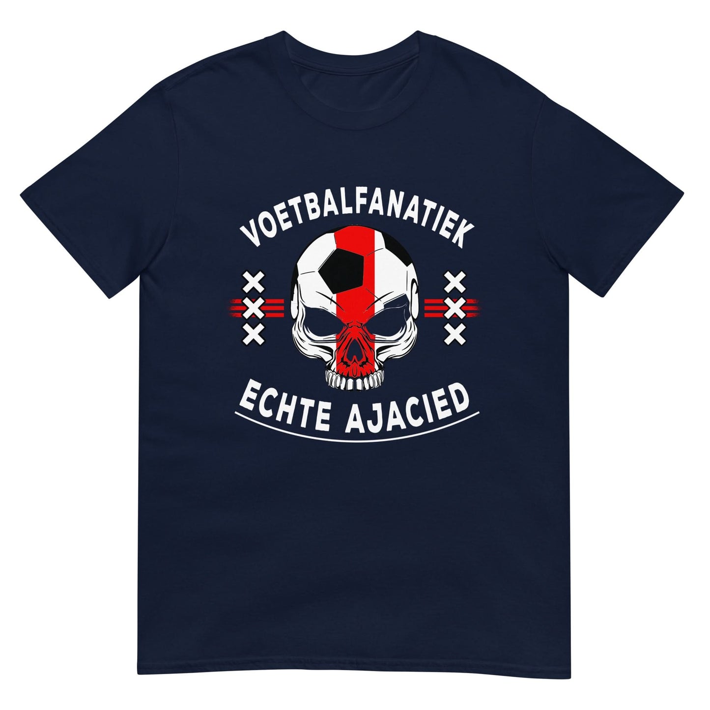 Unisex T-shirt (Voetbal Fanatiek Echte Ajacied)