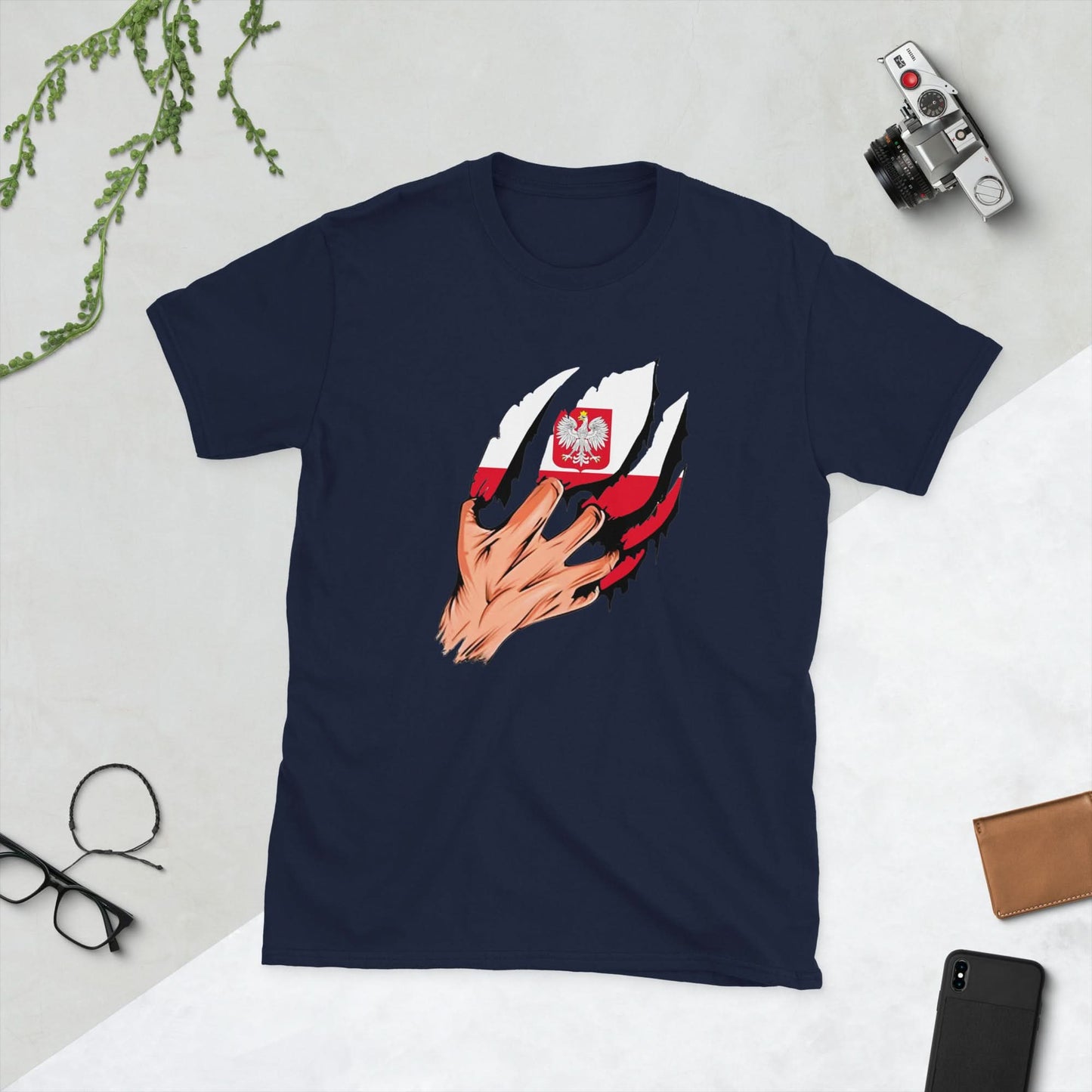 Unisex T-shirt (Scratch - polen)