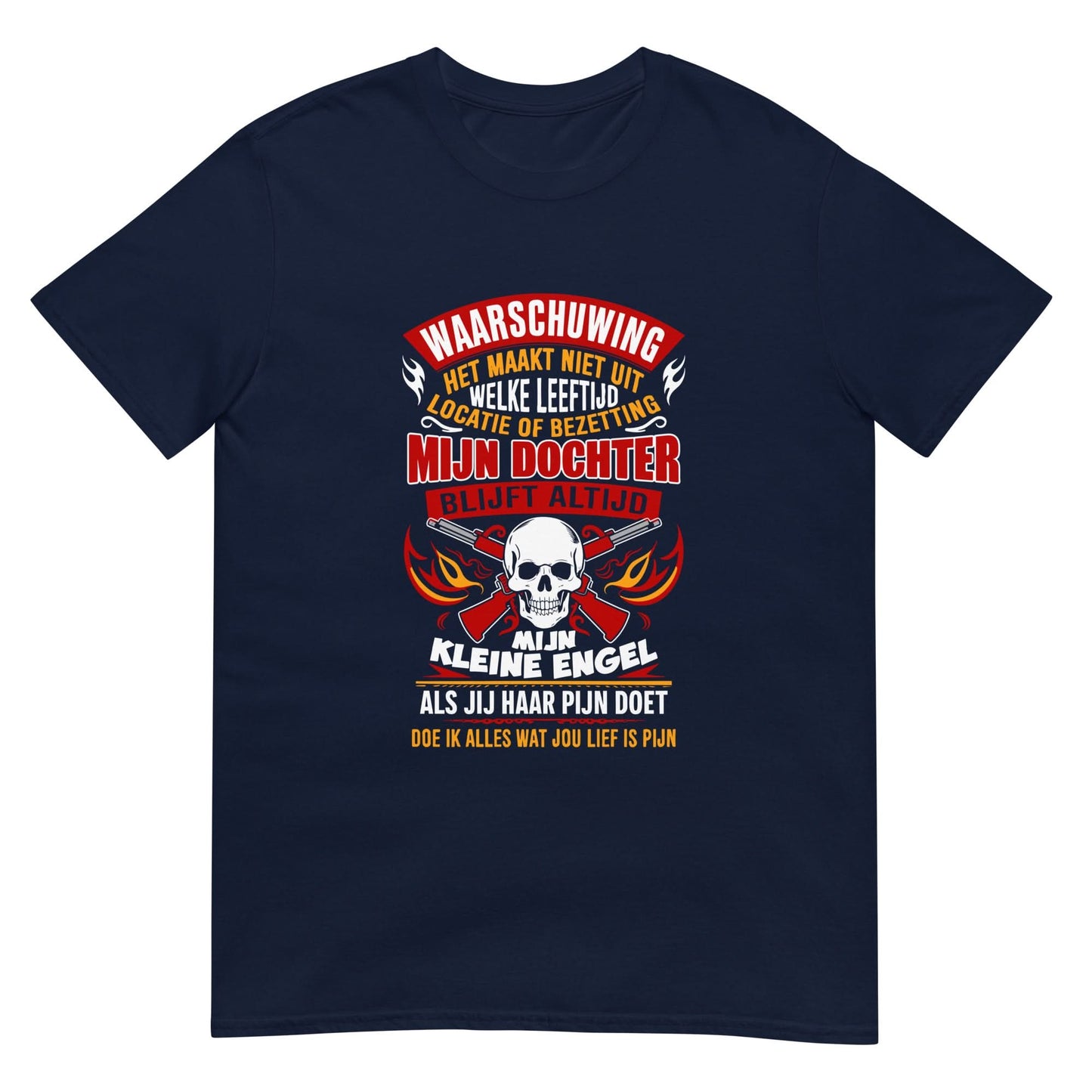 Unisex T-shirt (Waarschuwing Het Maakt Niet Uit)